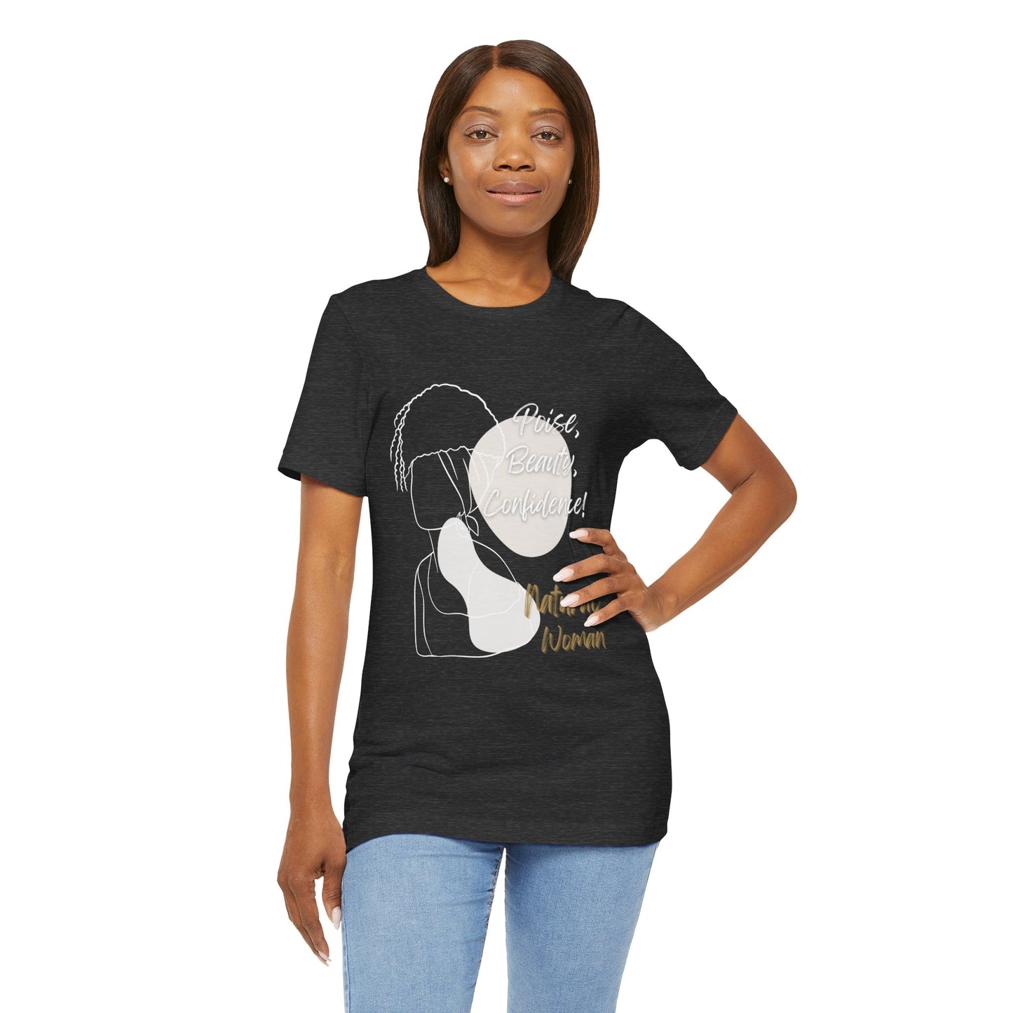 Natural Woman Puff (WL) Short Sleeve T-Shirt