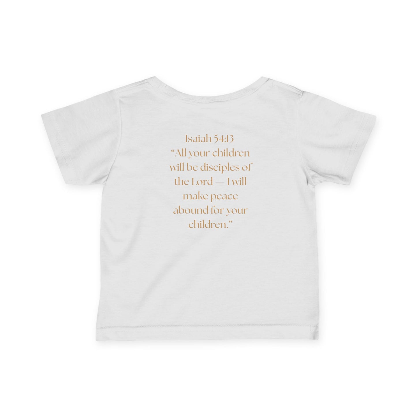 Kingdom Baby/Toddler Infant Tee - Isaiah 54:13