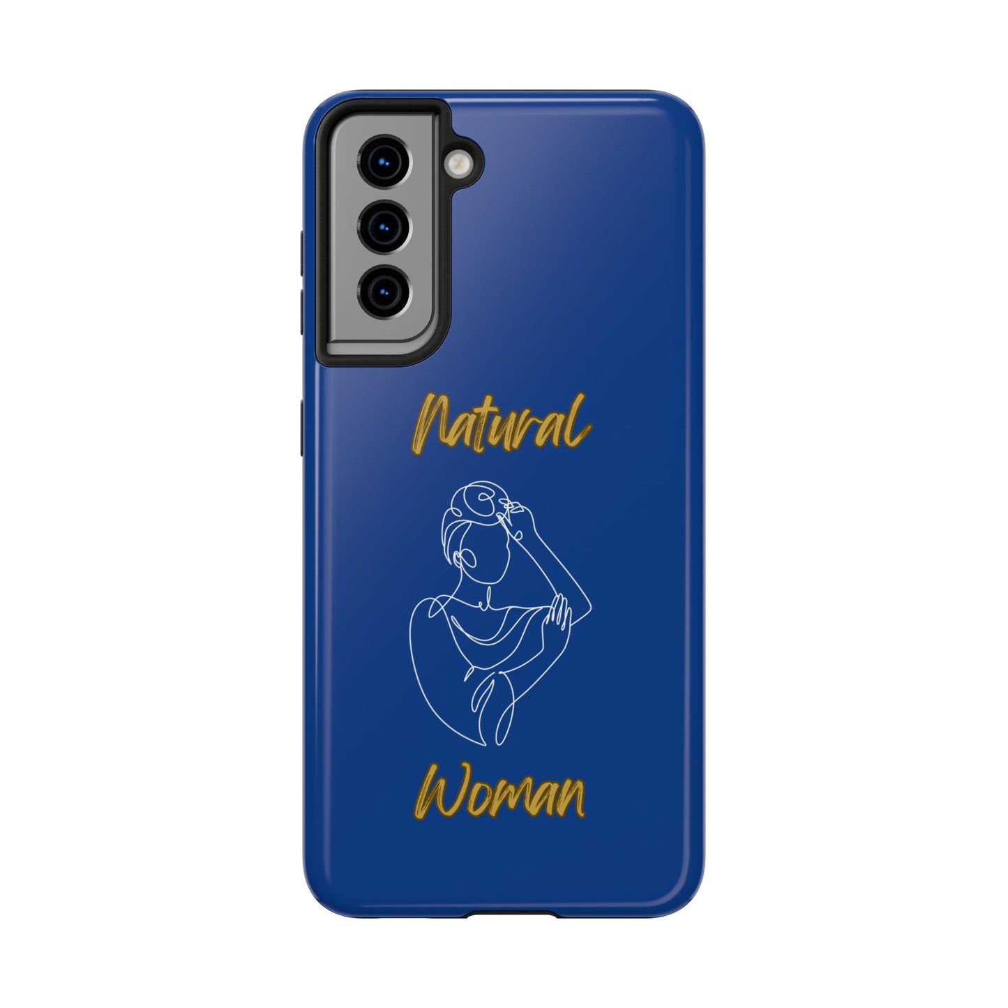 Natural Woman Style (WL)Tough Phone Cases DARK BLUE