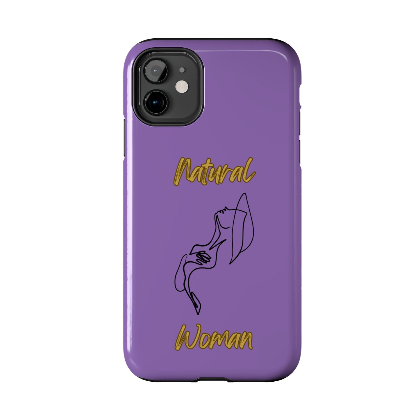 Natural Woman Free (BL)Tough Phone Cases LIGHT PURPLE