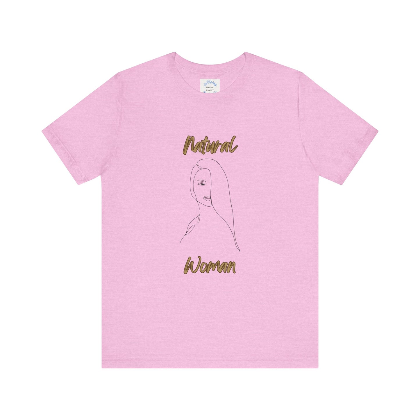 Natural Woman Covered Eye (BL) Short Sleeve T-Shirt
