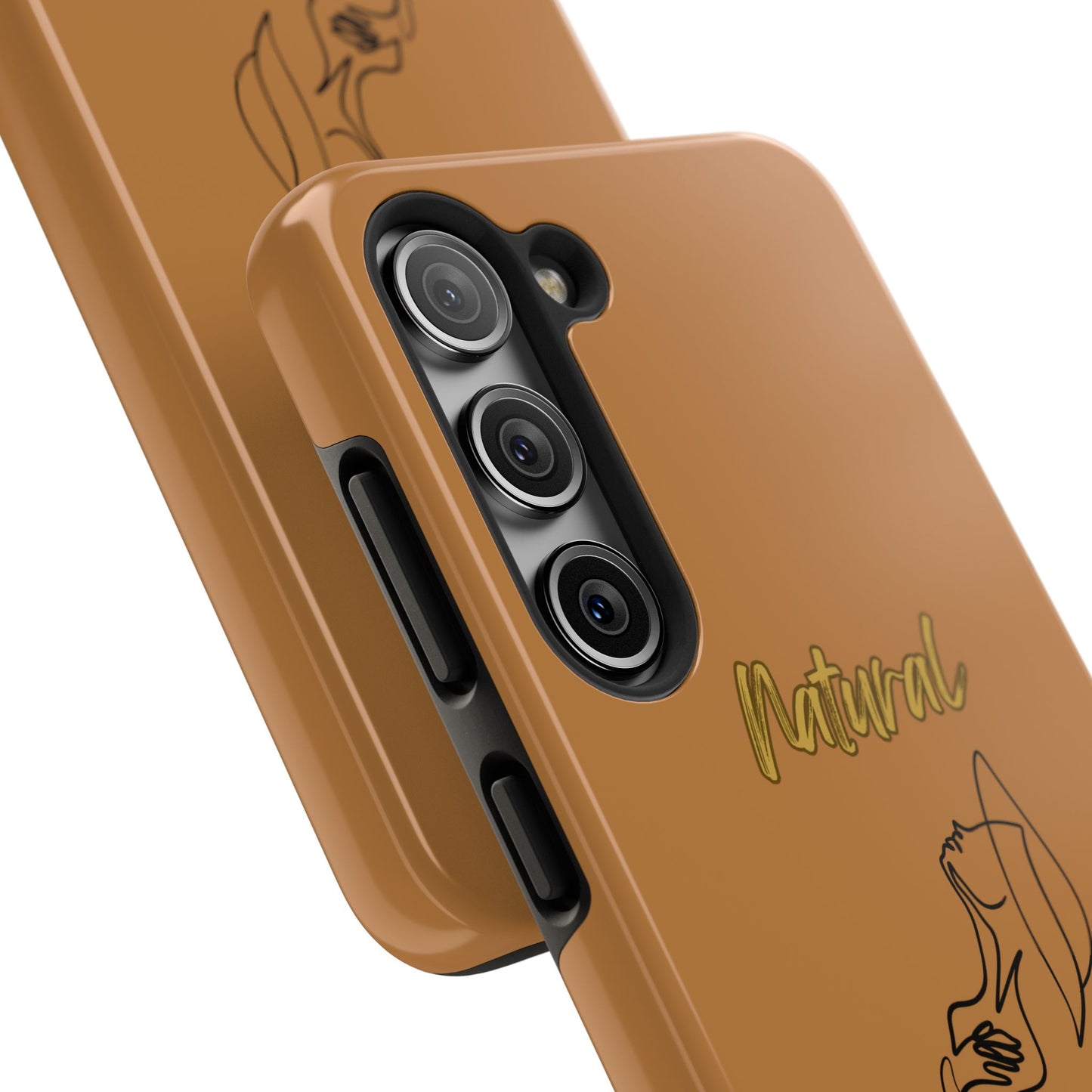 Natural Woman Free (BL)Tough Phone Cases LIGHT BROWN