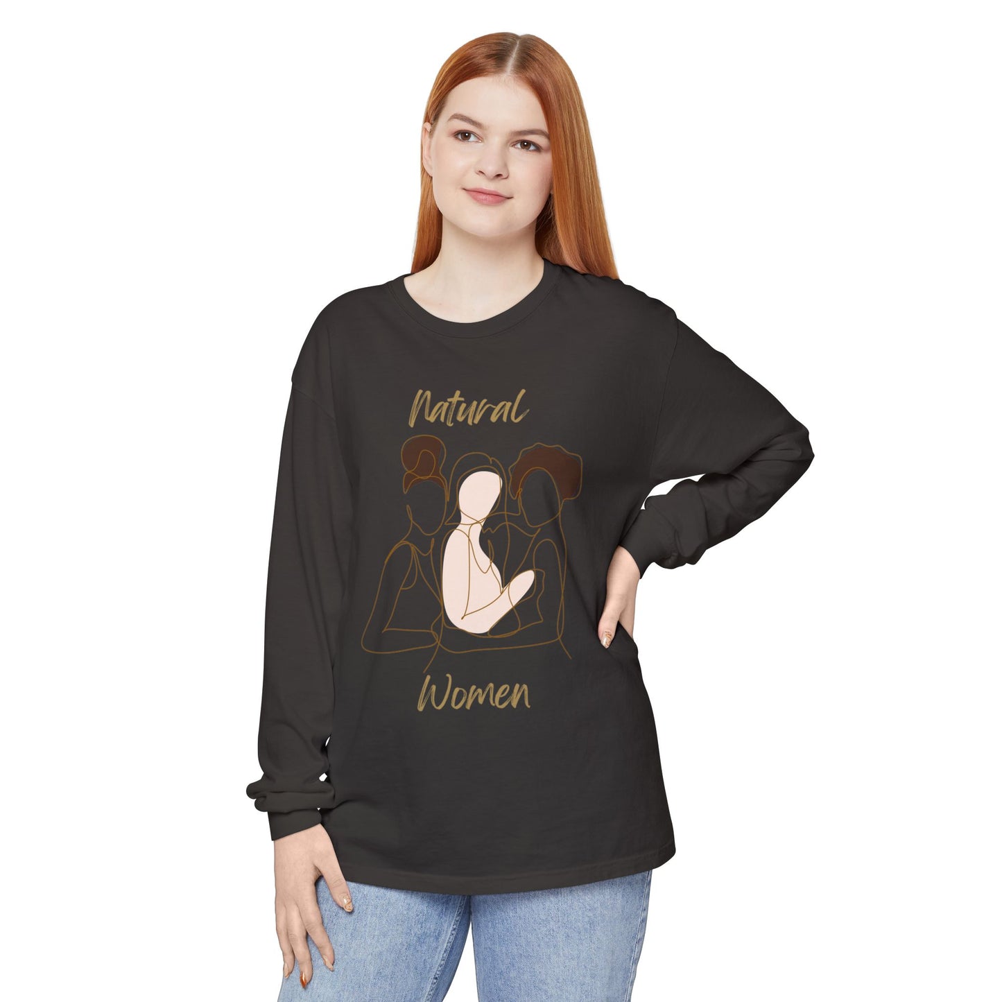 Natural Women Friends (WL) Long Sleeve T-Shirt