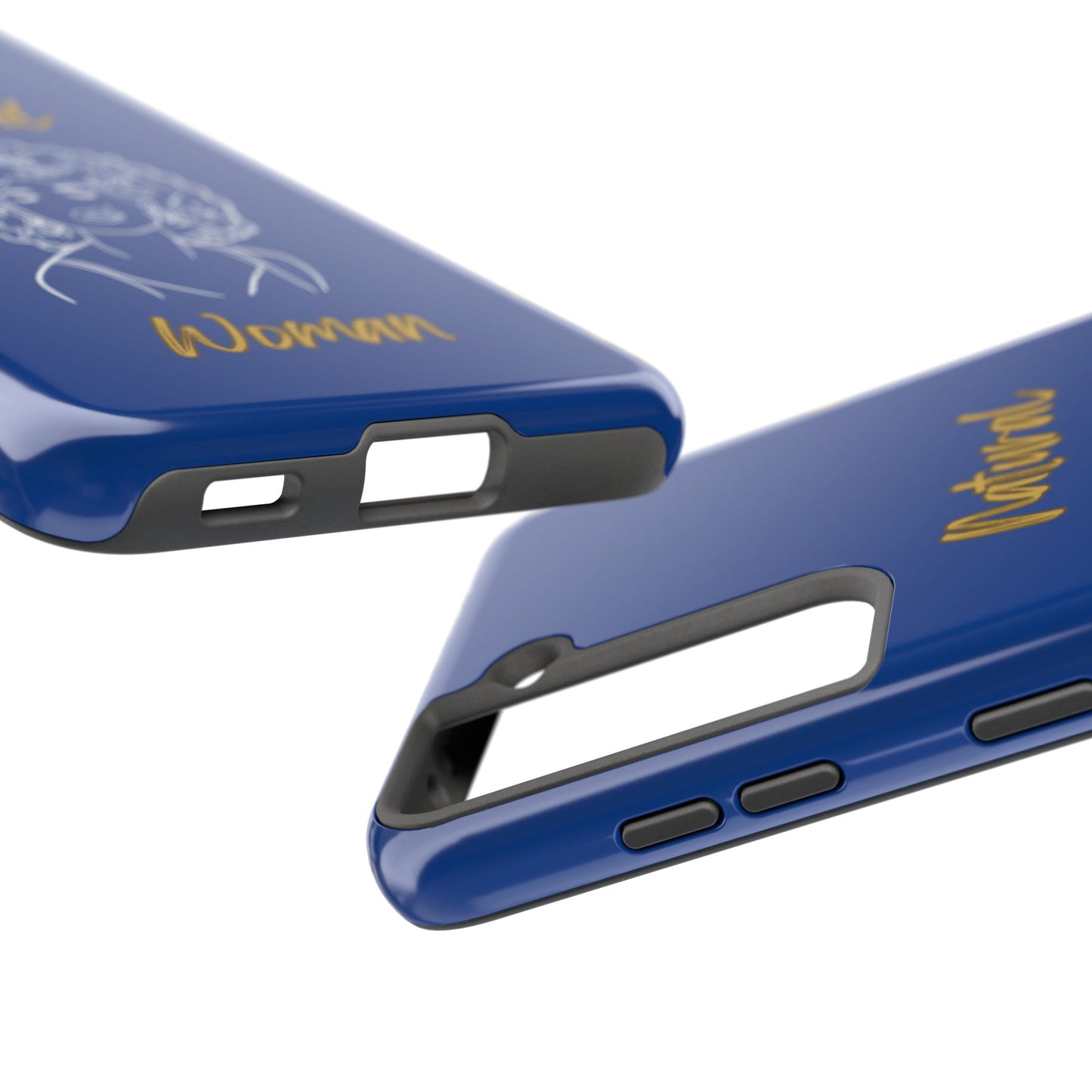 Natural Woman All About Me (WL)Tough Phone Cases DARK BLUE