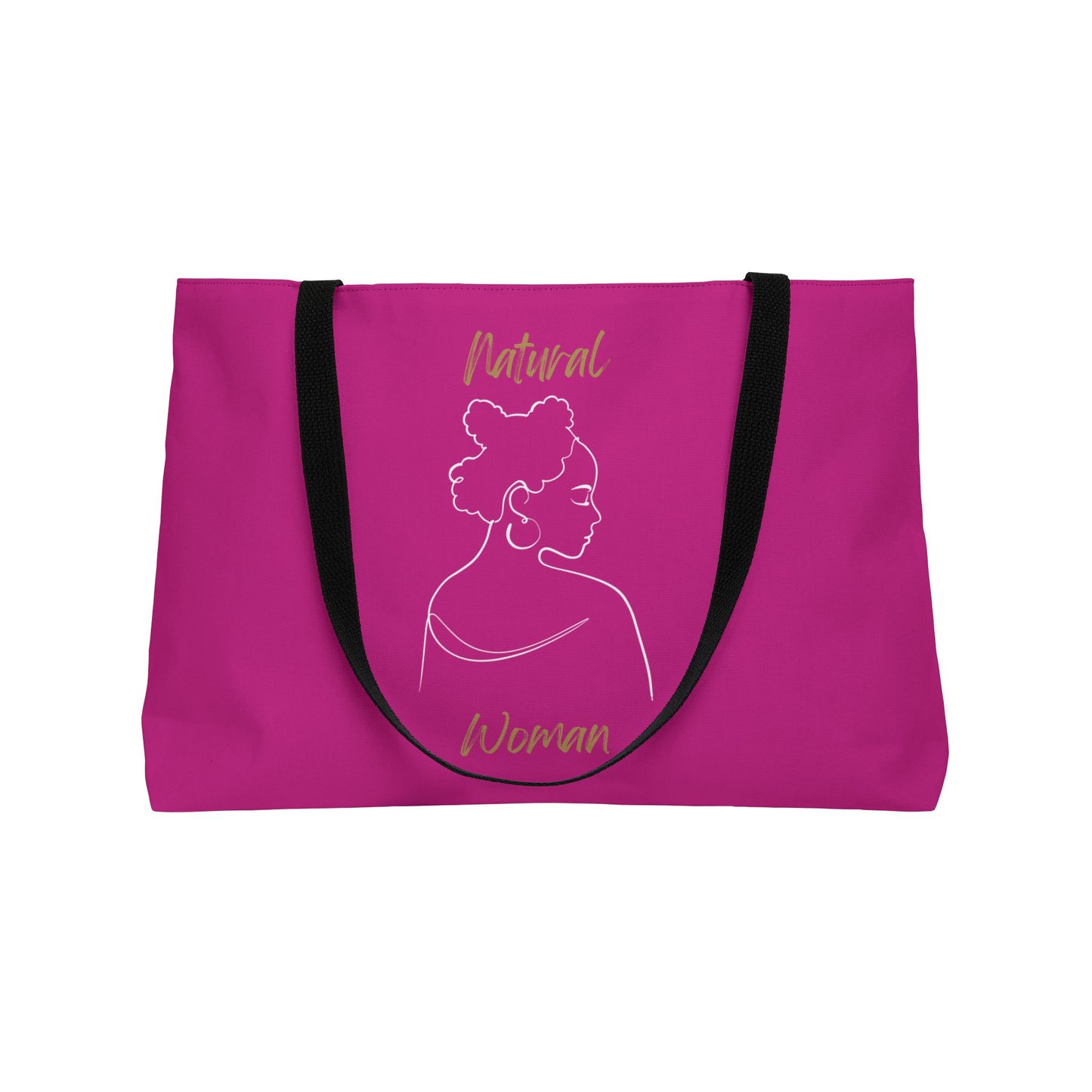 Natural Woman Twist (WL) Weekender Tote Bag PINK