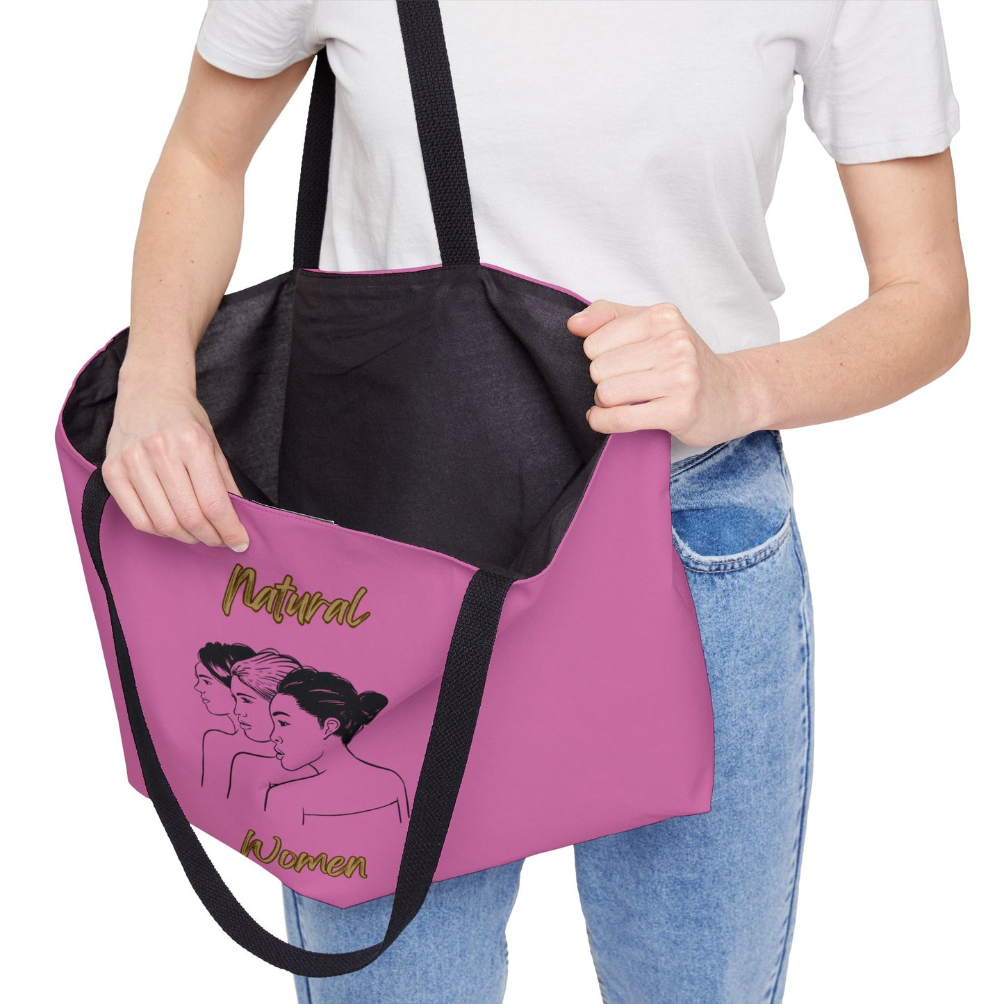 Natural Women United Friends (BL) Weekender Tote Bag LIGHT PINK