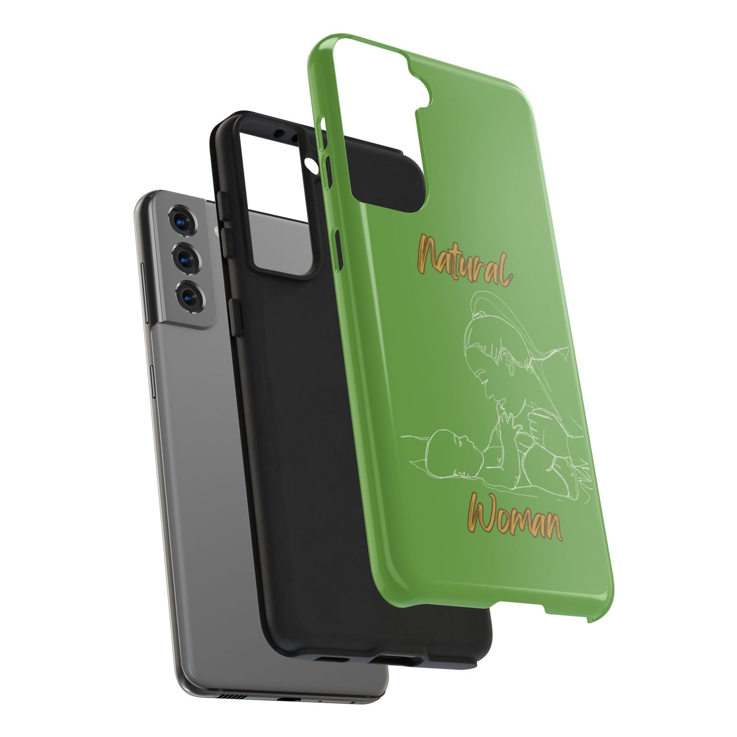 Natural Woman New Life (WL)Tough Phone Cases GREEN