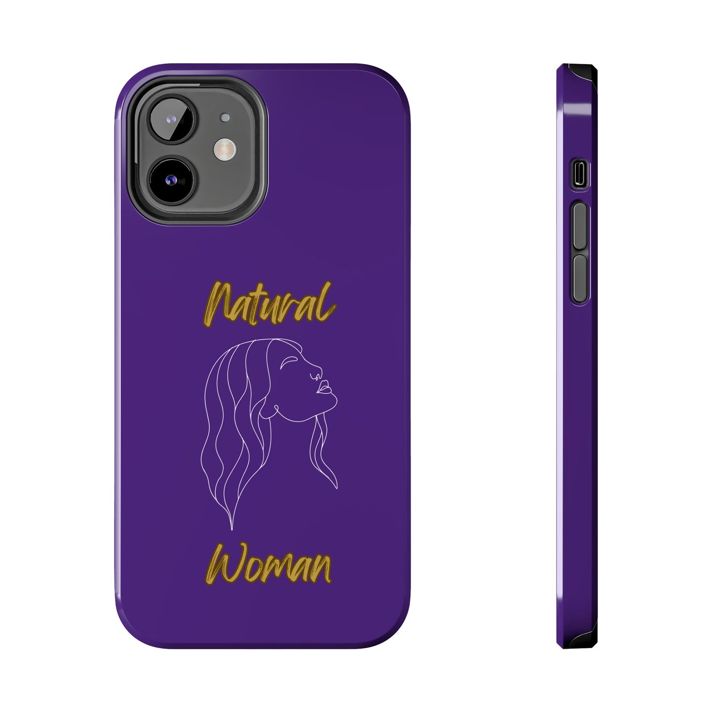 Natural Woman Breeze On Face (WL)Tough Phone Cases PURPLE