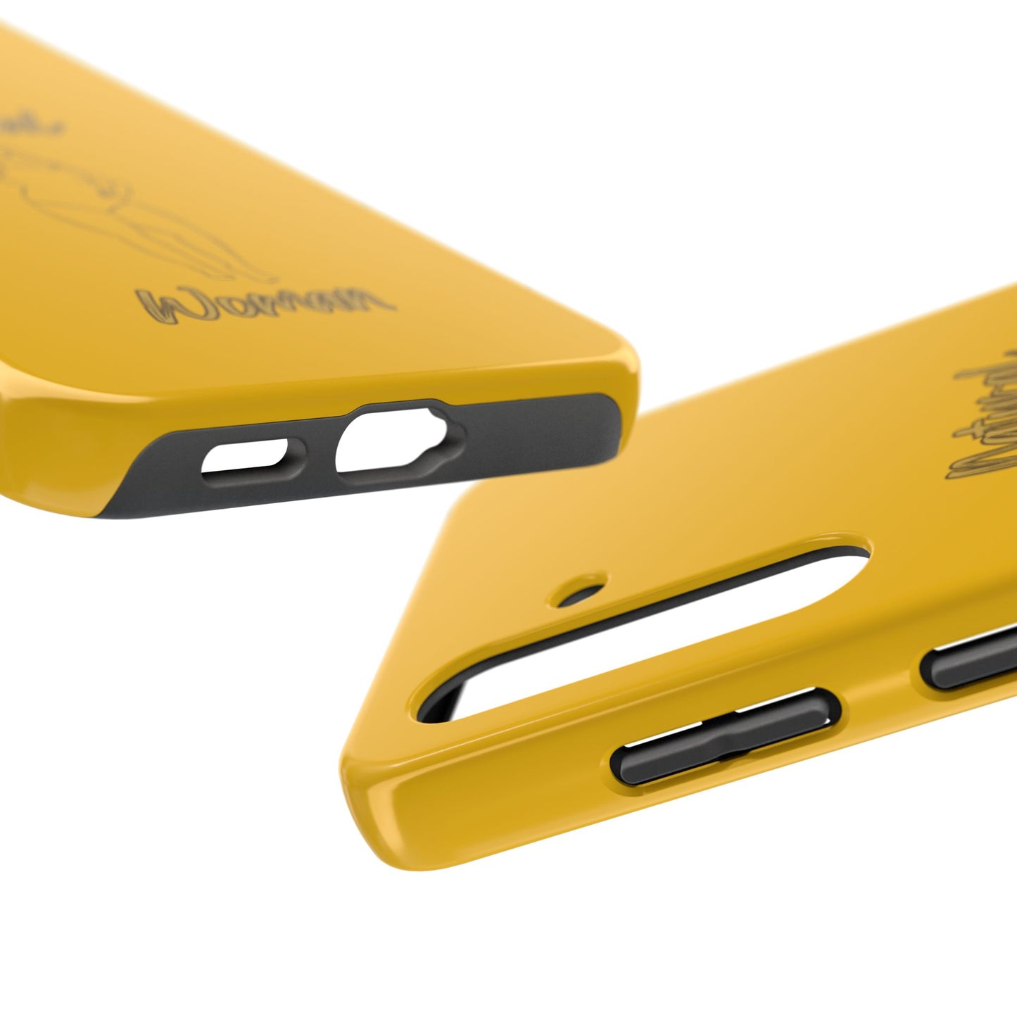Natural Woman Looking Good (BL)Tough Phone Cases YELLOW
