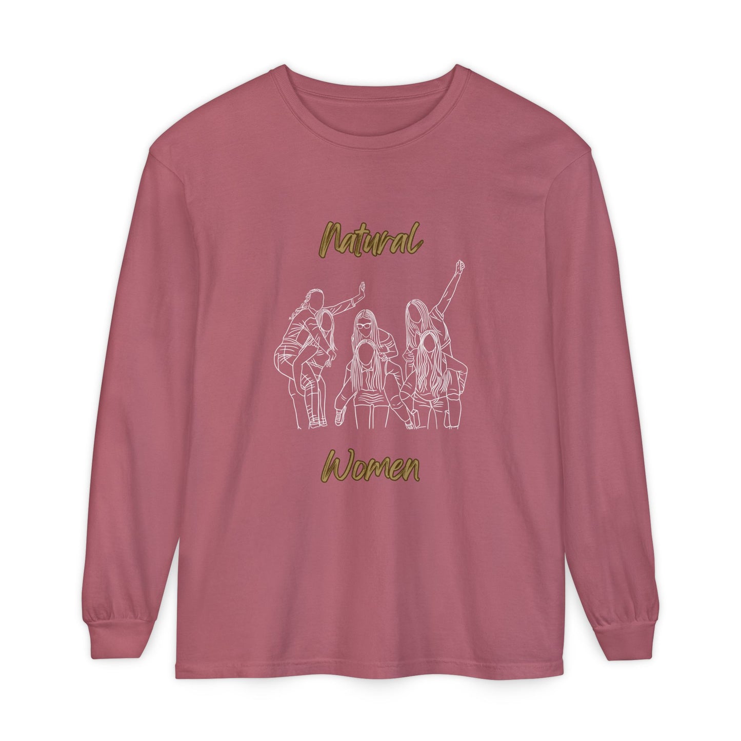 Natural Women Piggy Back (WL) Long Sleeve T-Shirt