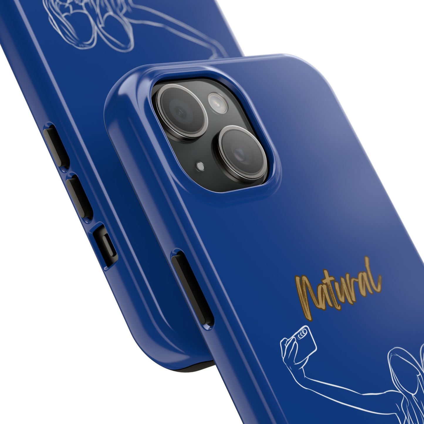 Natural Woman Friends Selfie (WL)Tough Phone Cases DARK BLUE