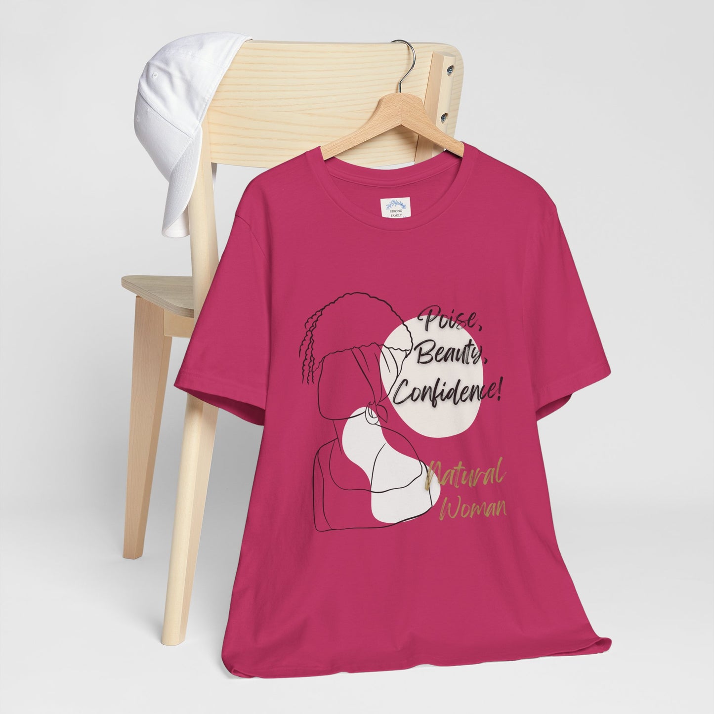Natural Woman Puff (BL) Short Sleeve T-Shirt