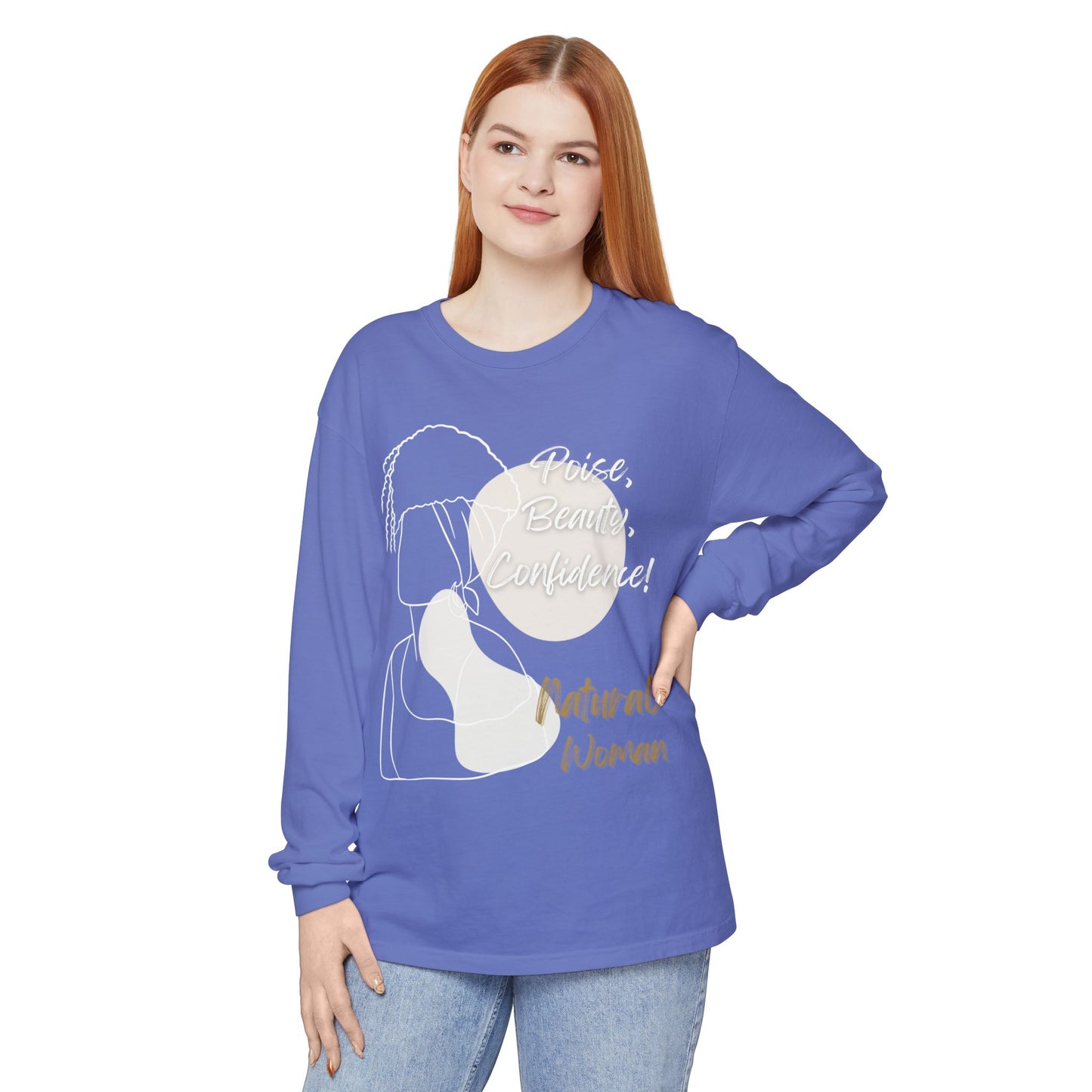 Natural Woman Puff (WL) Long Sleeve T-Shirt