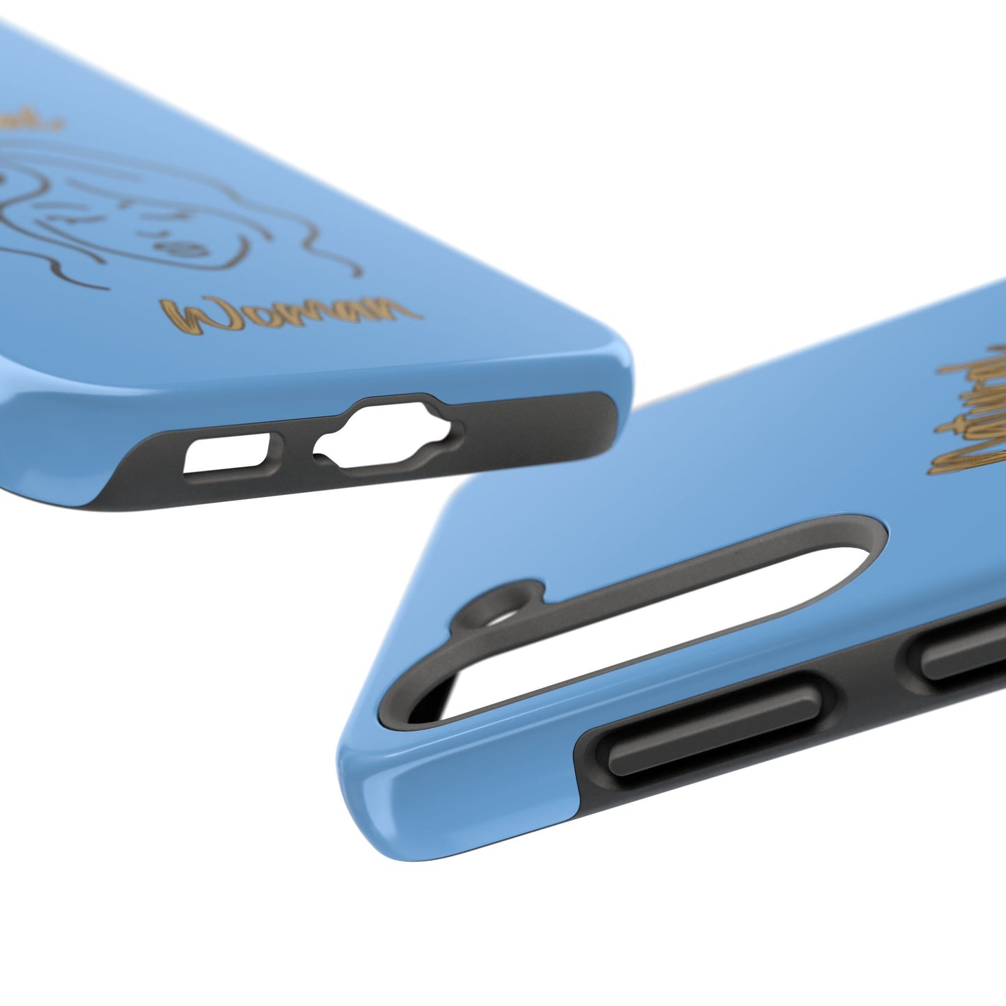 Natural Woman Modest (BL)Tough Phone Cases LIGHT BLUE