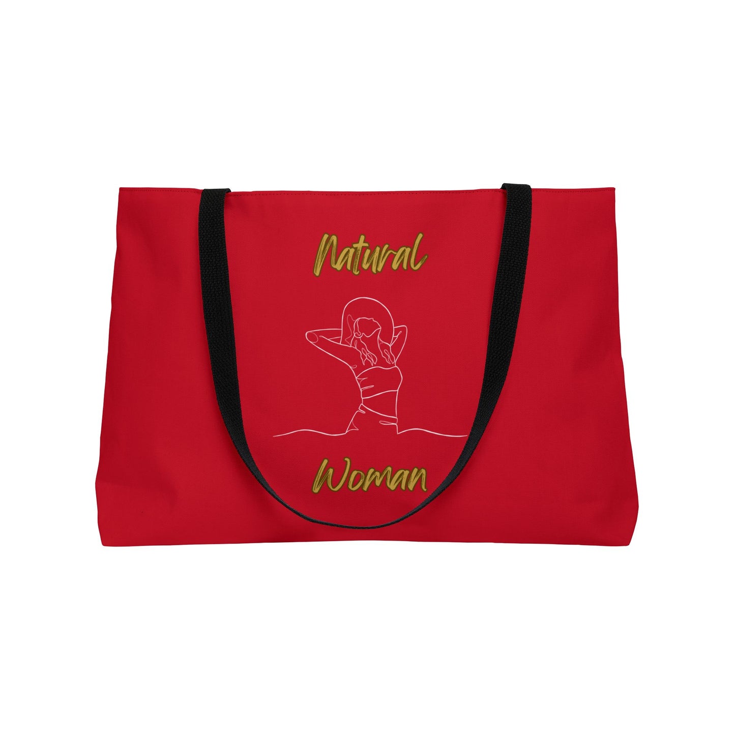 Natural Woman Sun Fun (WL) Weekender Tote Bag DARK RED