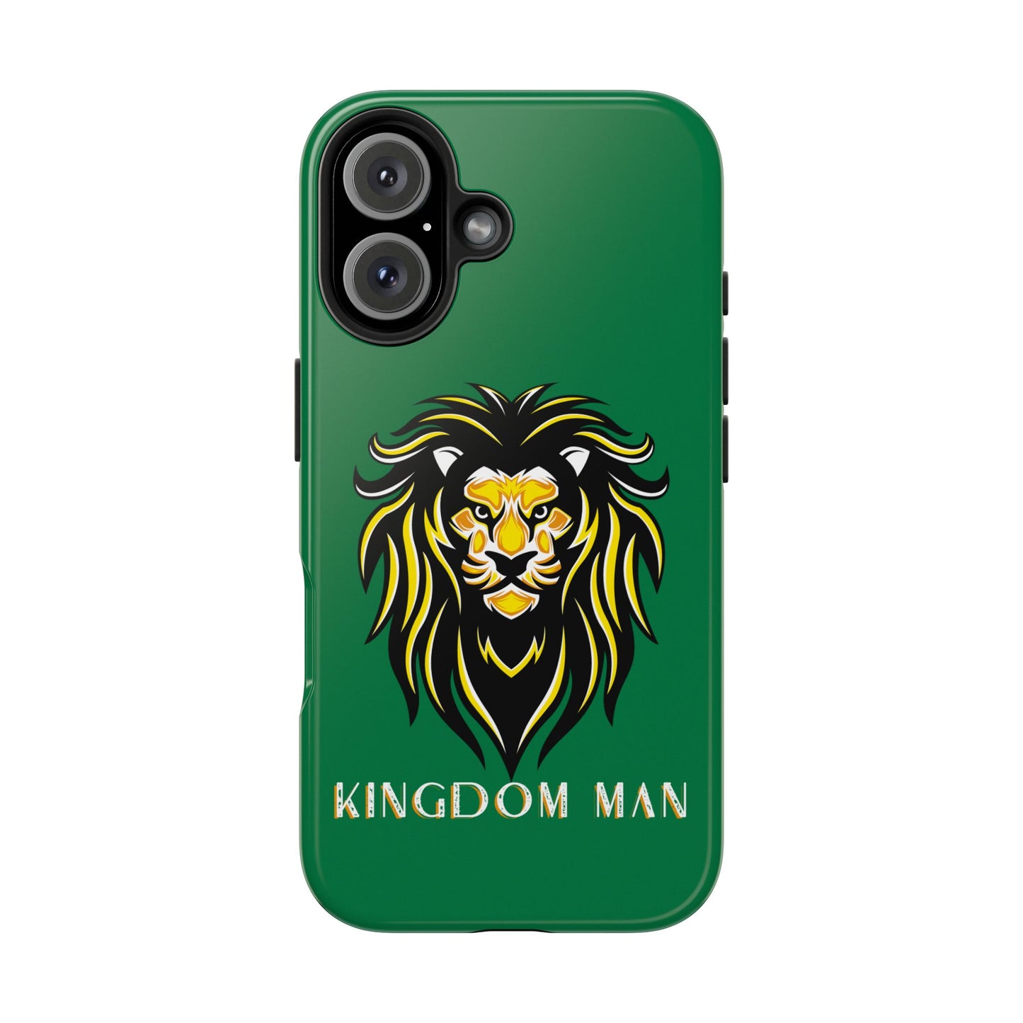 Kingdom Man (White-Gold Label) Tough Phone Case DARK GREEN