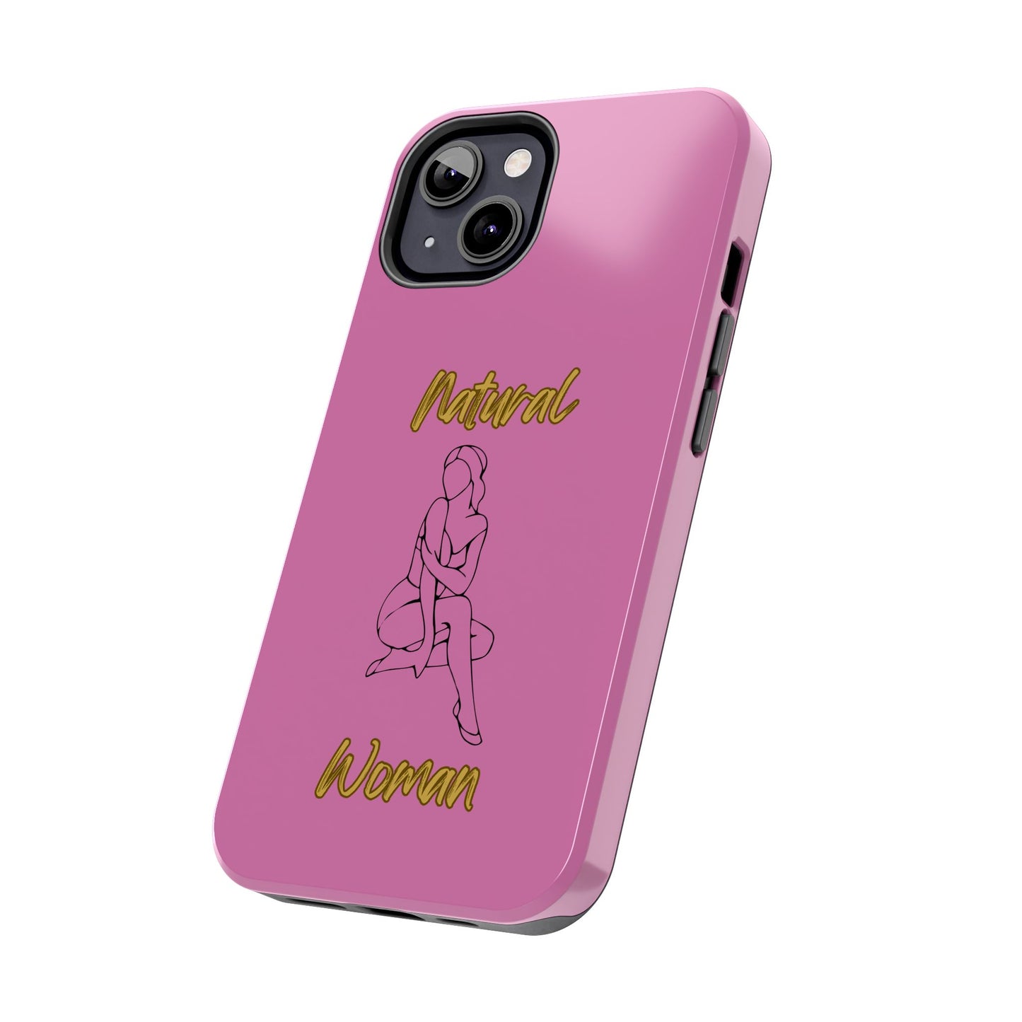 Natural Woman Shoulder Action (BL)Tough Phone Cases LIGHT PINK