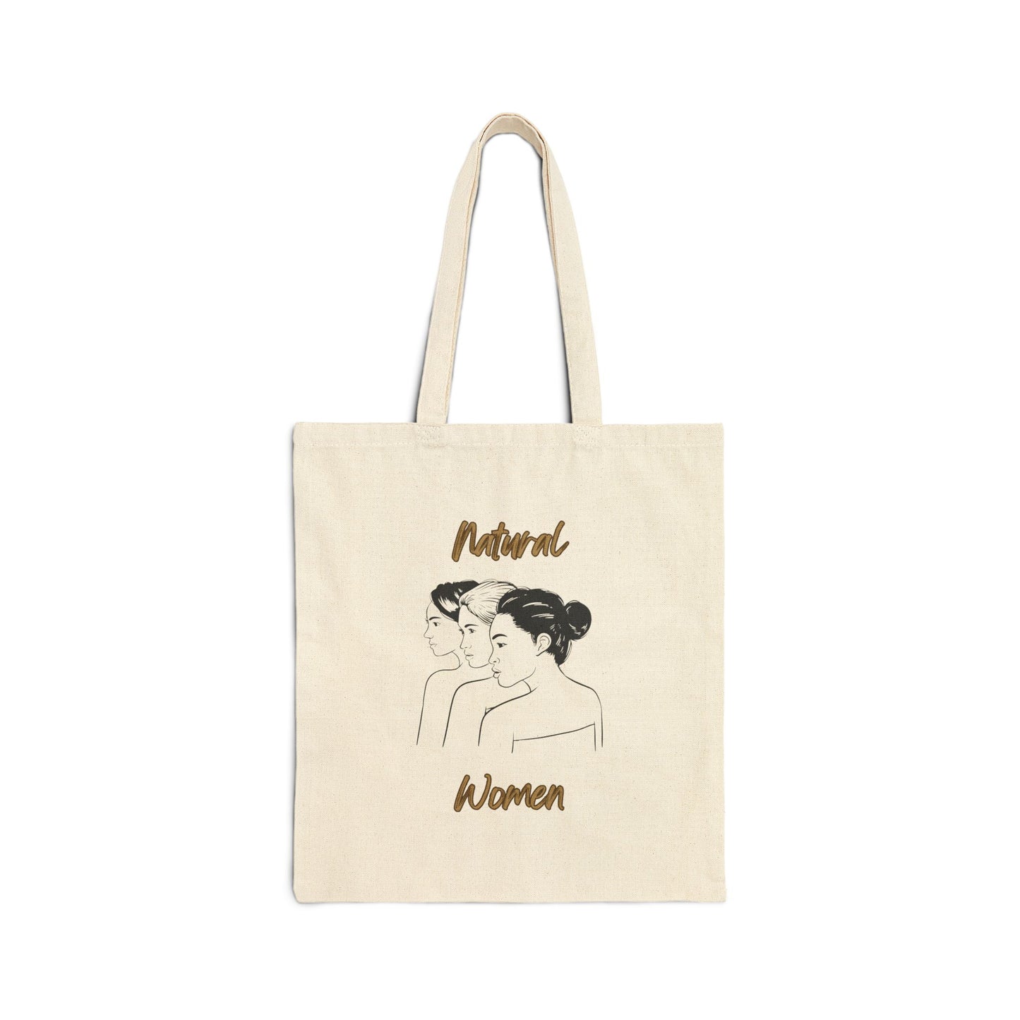 Natural Woman United Friends (BL) Canvas Tote Bag
