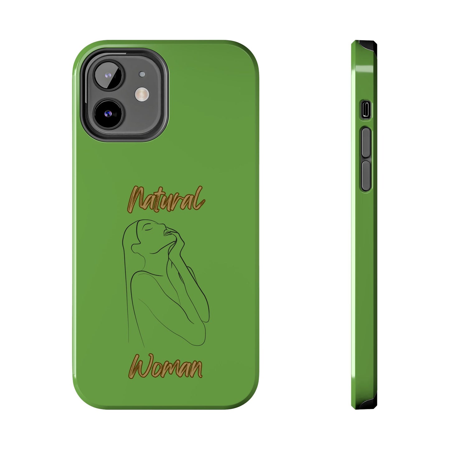 Natural Woman Thank You (BL) Tough Phone Cases GREEN