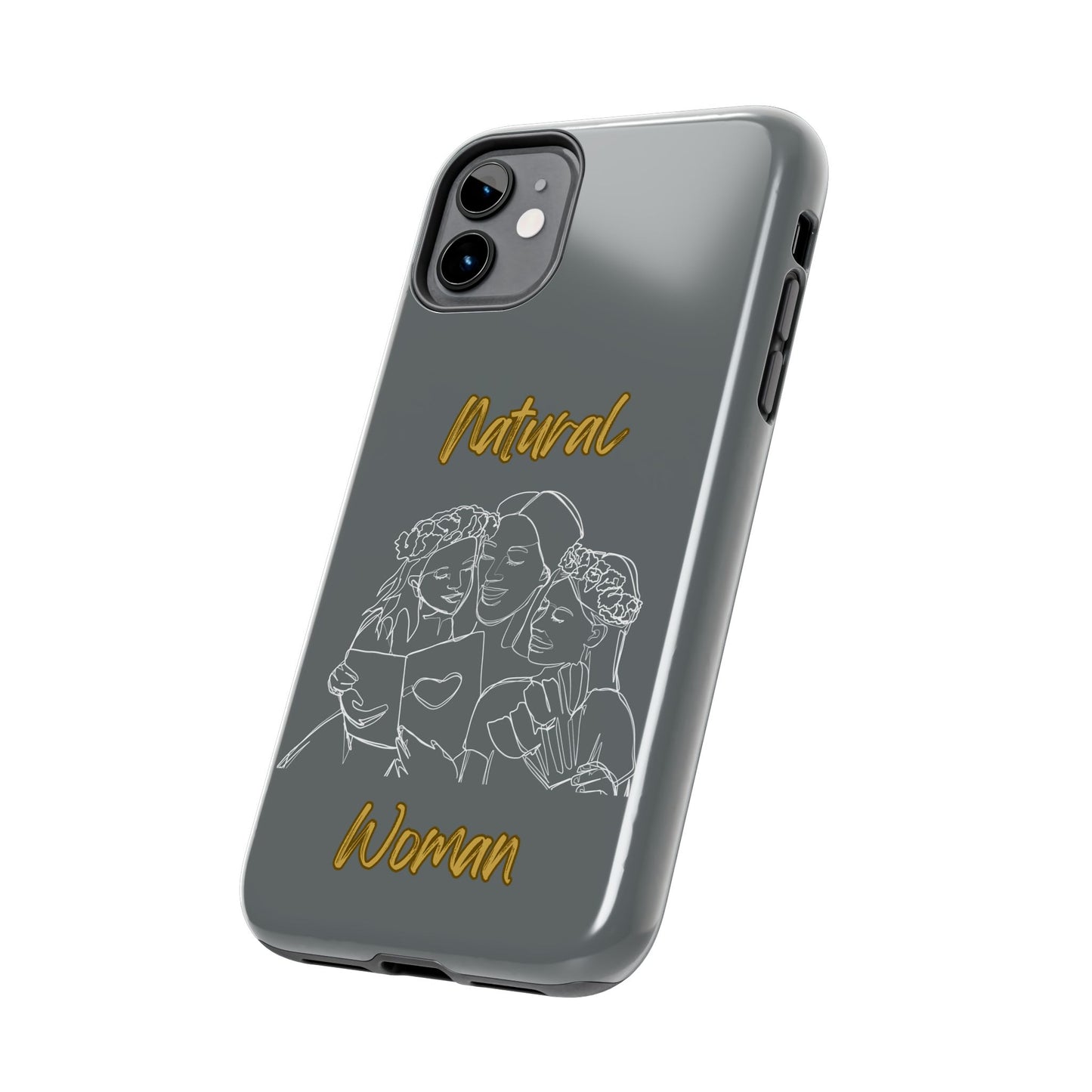 Natural Woman Me & My Girls (WL)Tough Phone Cases DARK GREY