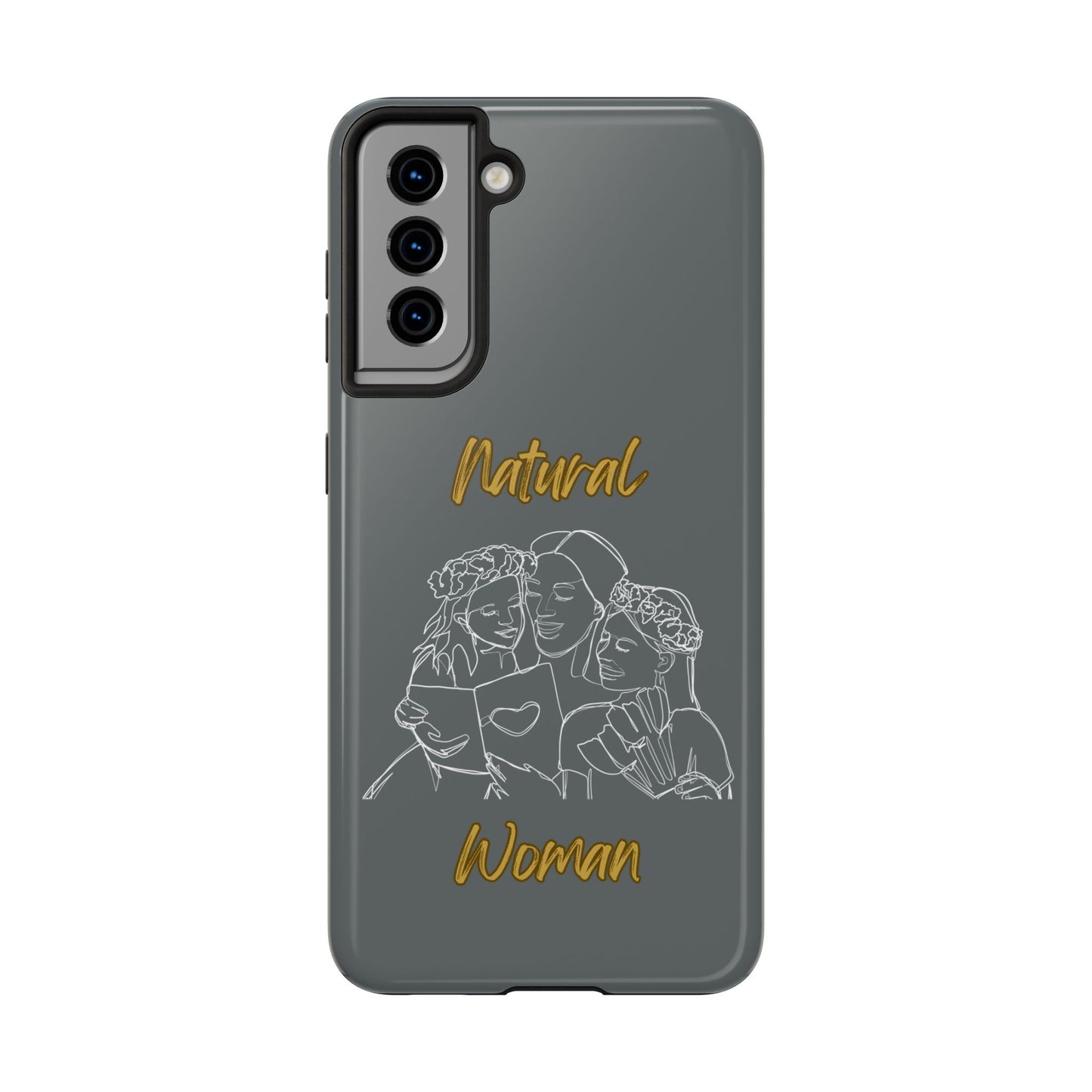 Natural Woman Me & My Girls (WL)Tough Phone Cases DARK GREY