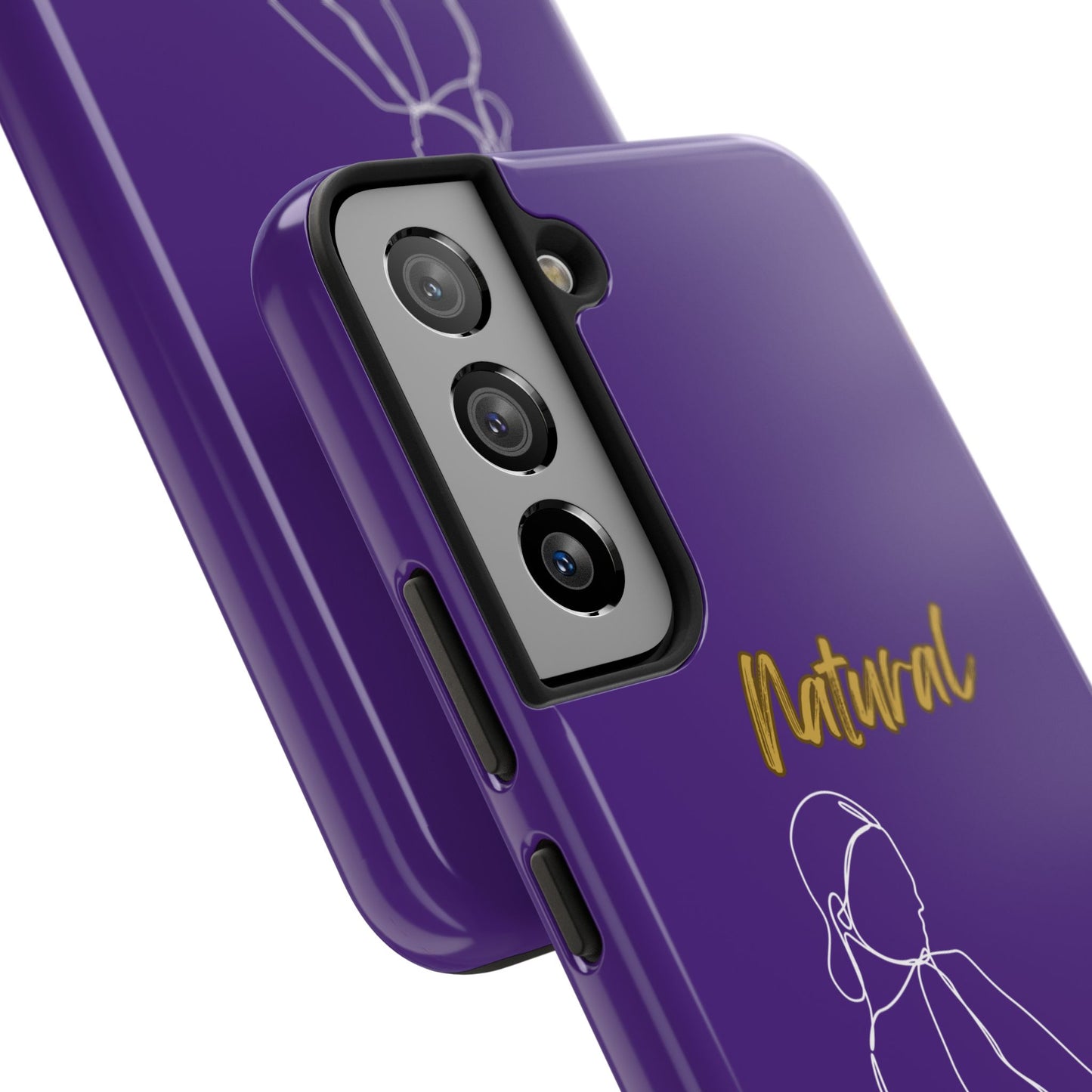 Natural Woman Hands Free (WL)Tough Phone Cases PURPLE