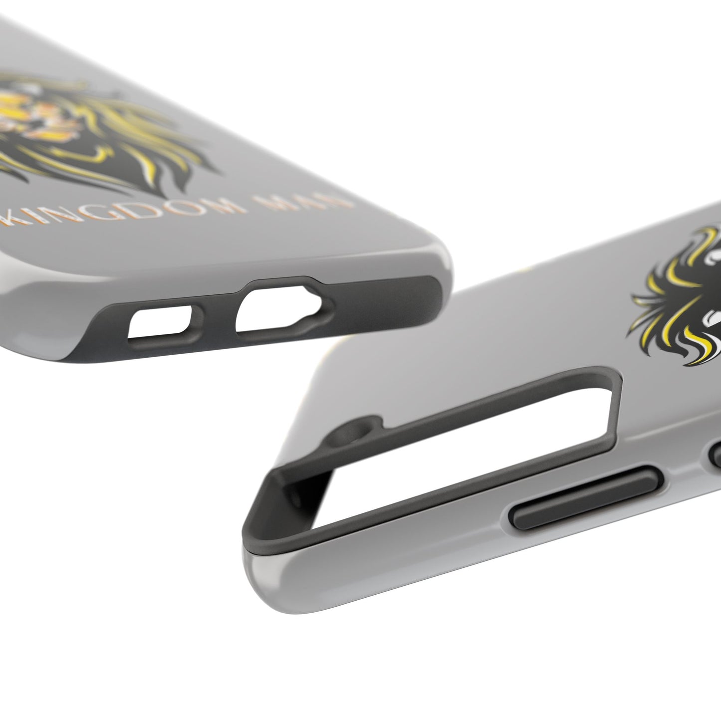 Kingdom Man (White-Gold Label) Tough Phone Case LIGHT GREY