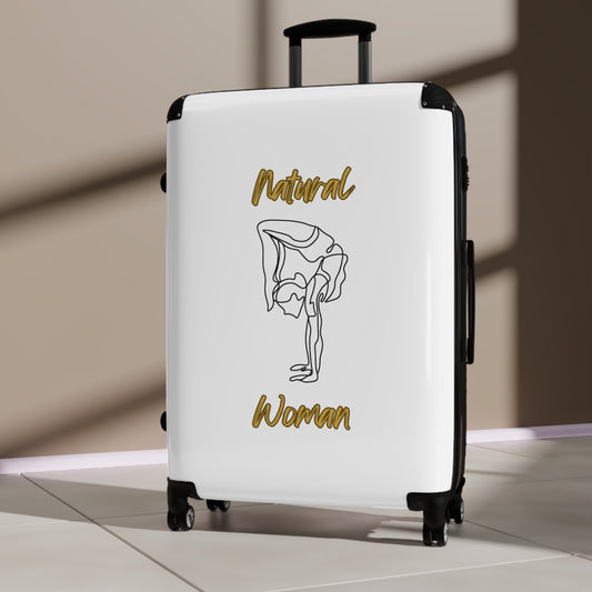 Natural Woman Flexible (BL) Suitcase WHITE