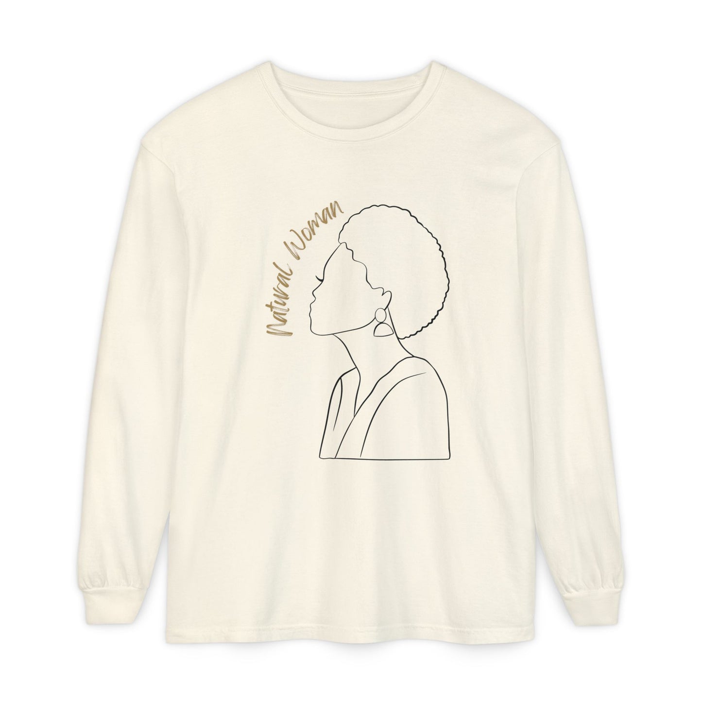 Natural Woman Sm Fro (BL) Long Sleeve T-Shirt