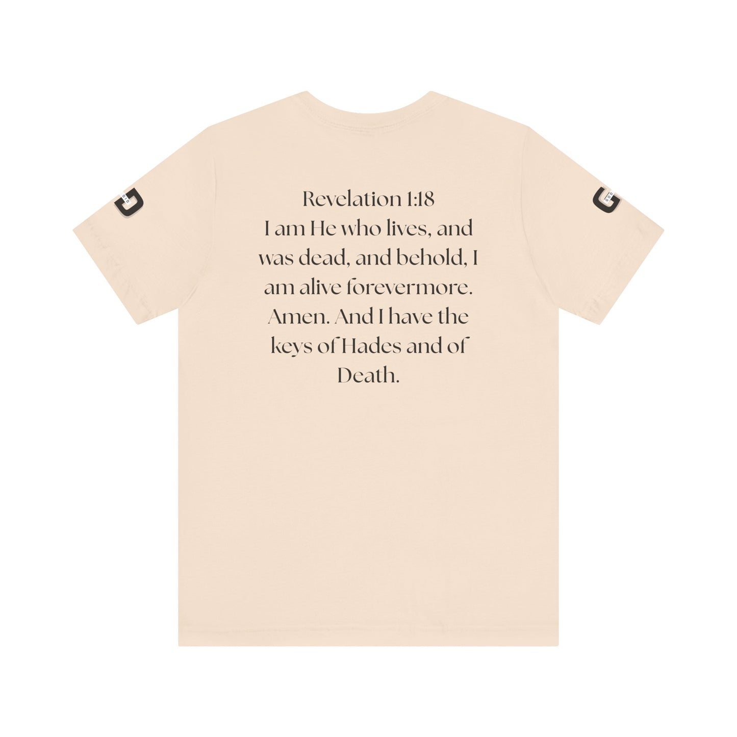 "GOD DID" —(BL) Jesus/Lion Profile