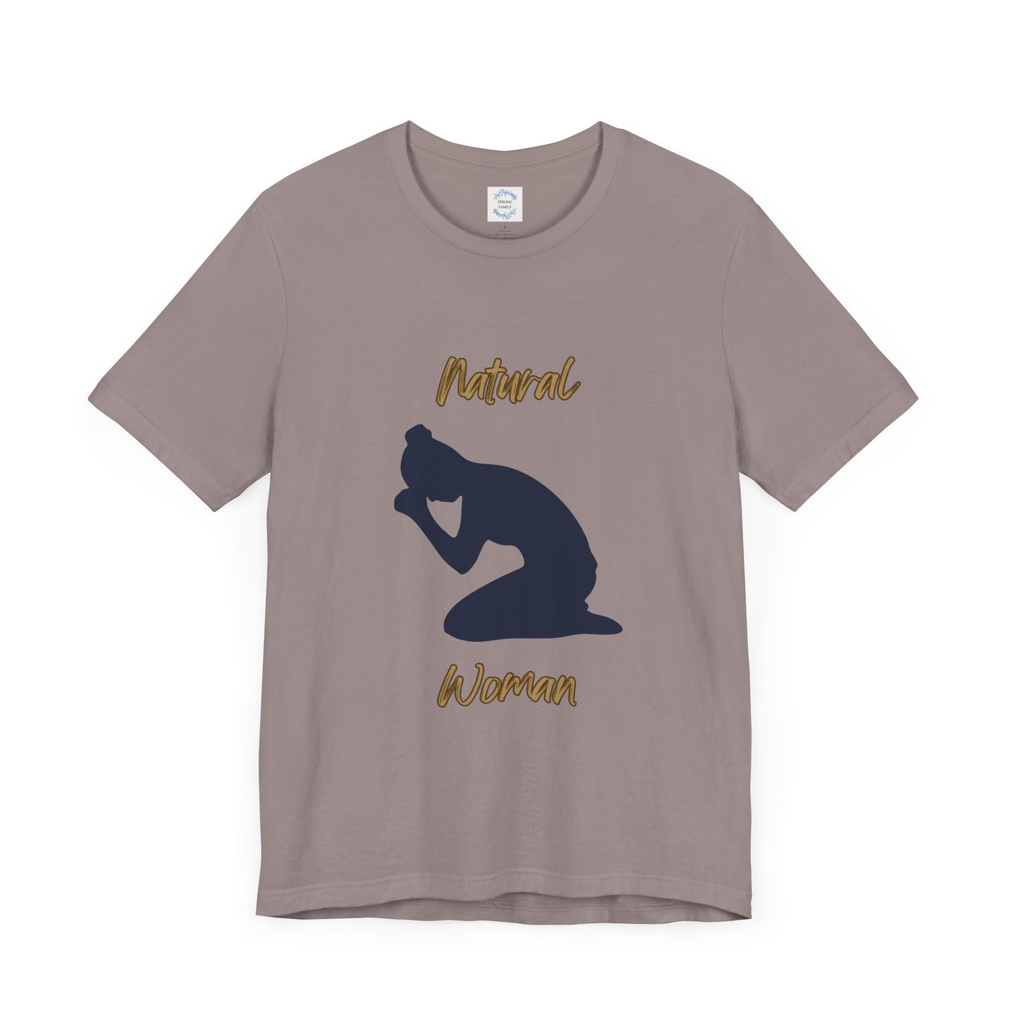 Natural Woman Pray (BL) Short Sleeve T-Shirt