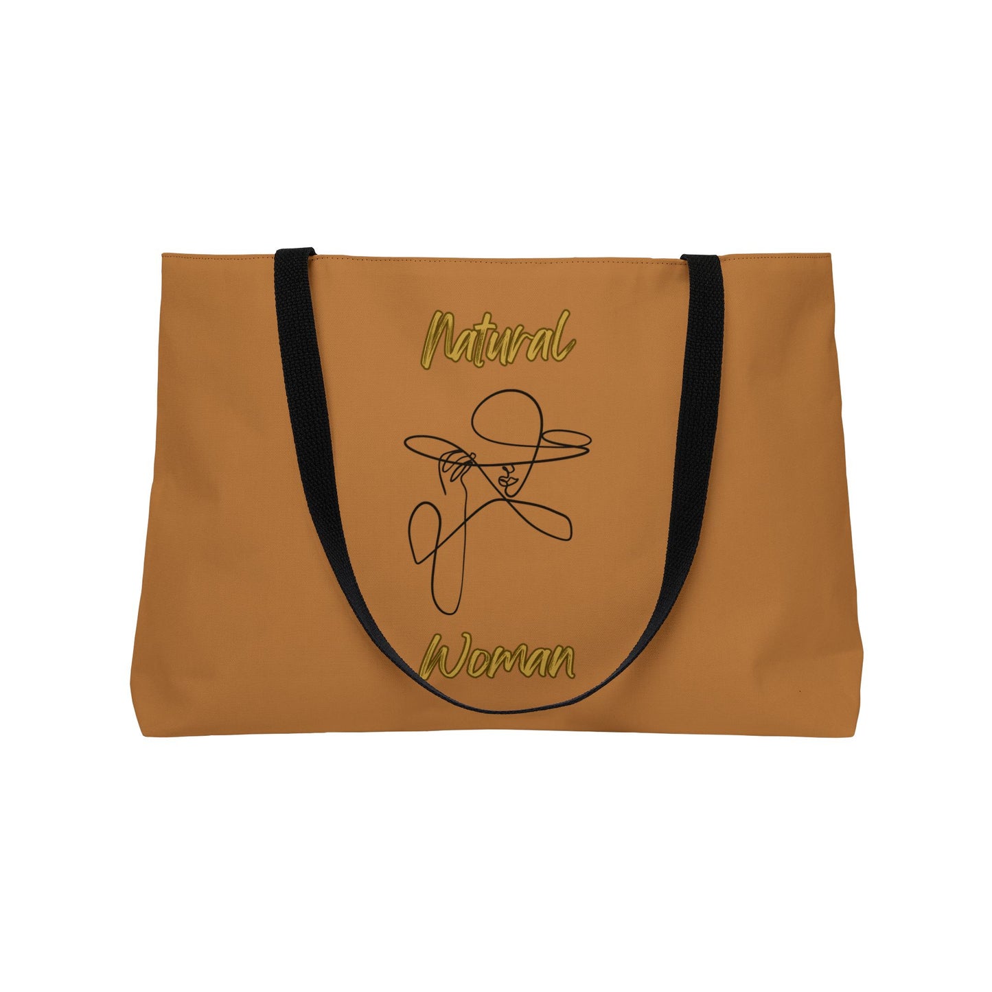 Natural Woman An Original (BL) Weekender Tote Bag LIGHT BROWN
