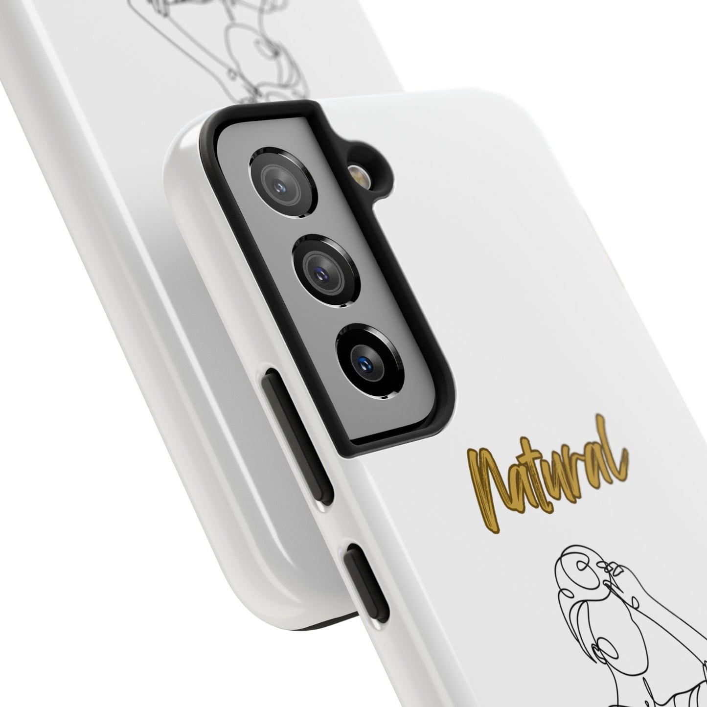 Natural Woman Style (BL)Tough Phone Cases WHITE