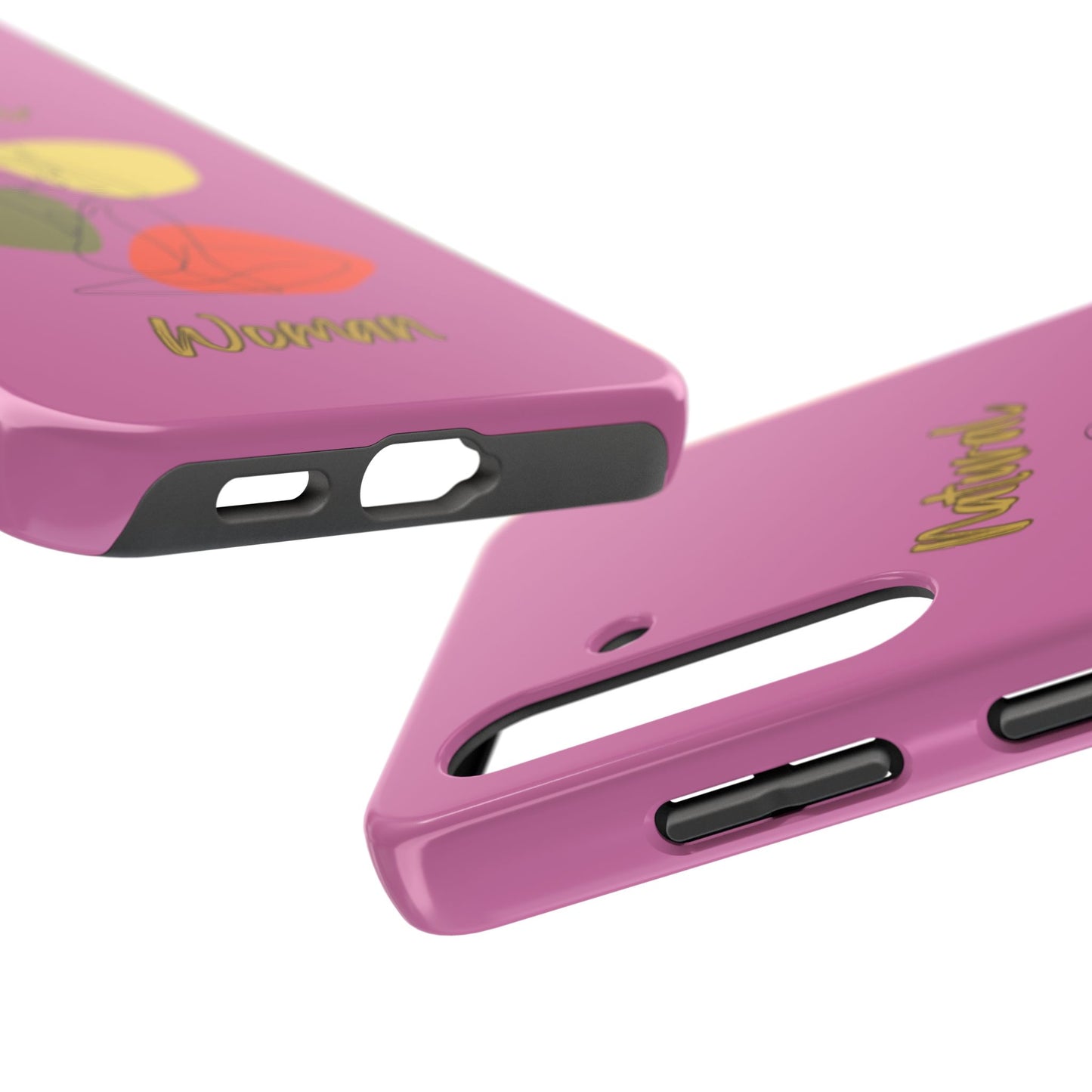 Natural Woman Colorful Pose (BL)Tough Phone Cases LIGHT PINK