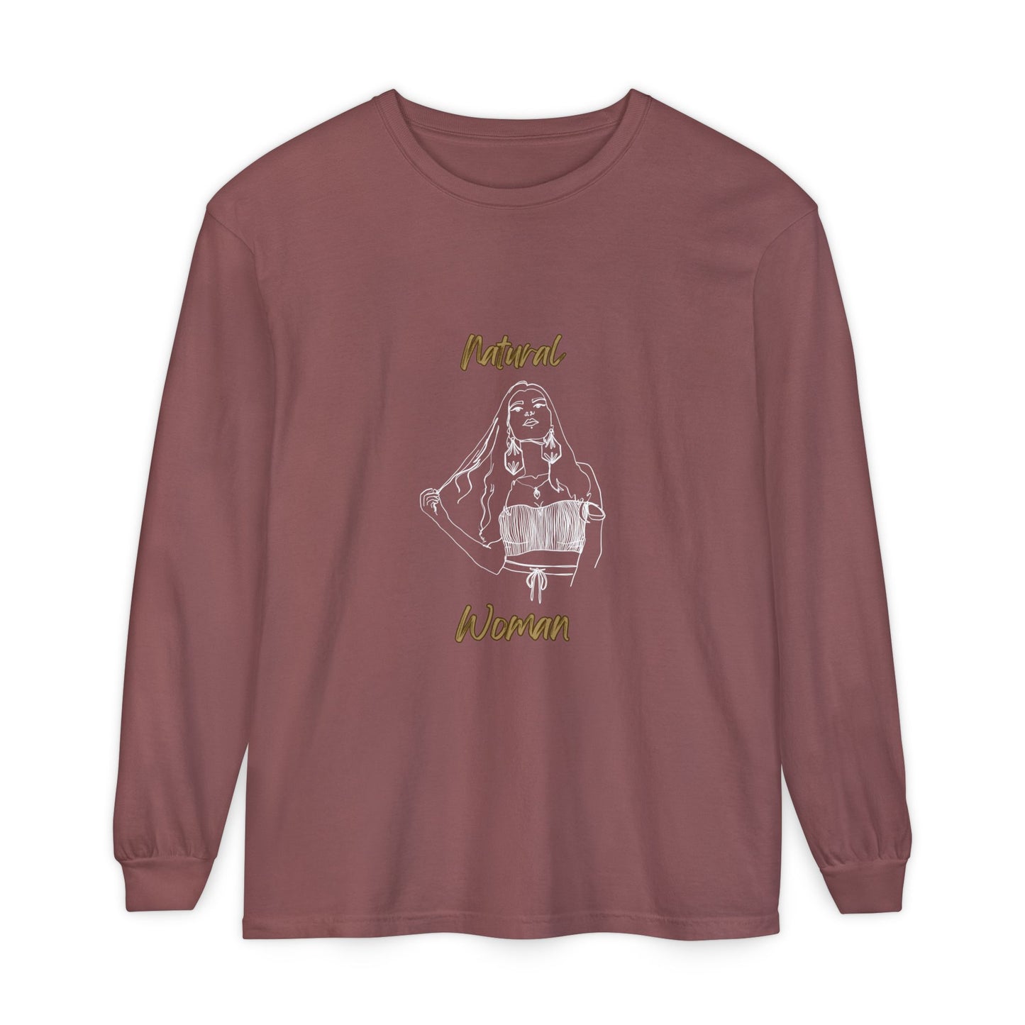 Natural Woman Thinking (WL) Long Sleeve T-Shirt