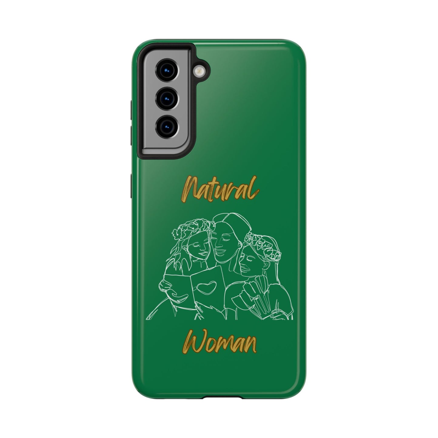 Natural Woman Me & My Girls (WL)Tough Phone Cases DARK GREEN