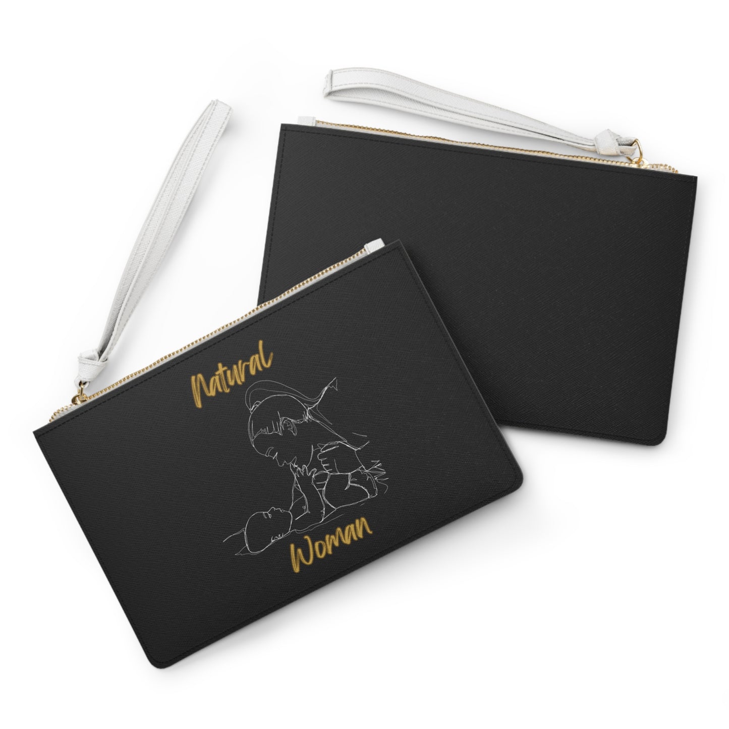 Natural Woman New Life (WL) Clutch Bag BLACK
