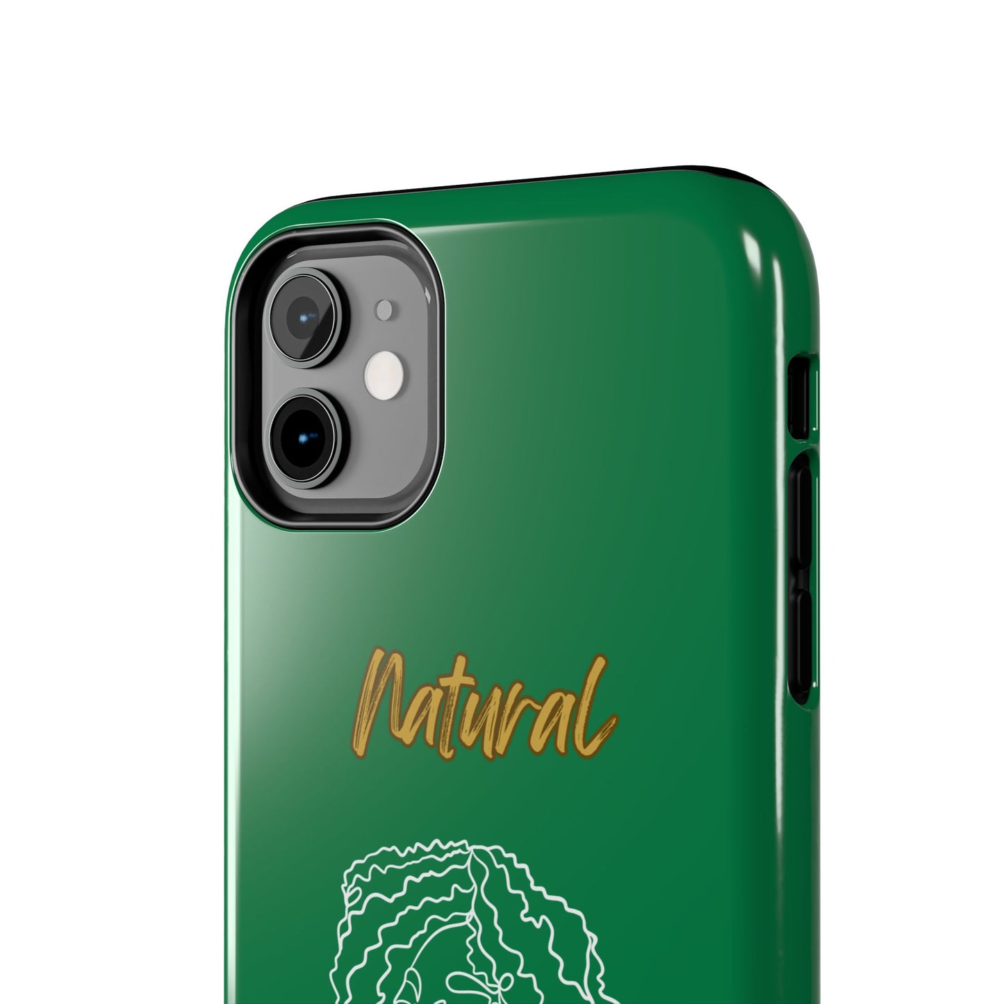 Natural Woman Naturally Me (WL)Tough Phone Cases DARK GREEN