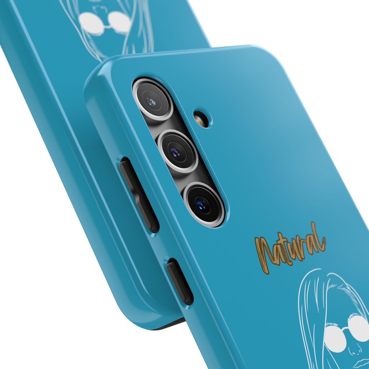 Natural Woman Shades (WL)Tough Phone Cases TURQUOISE