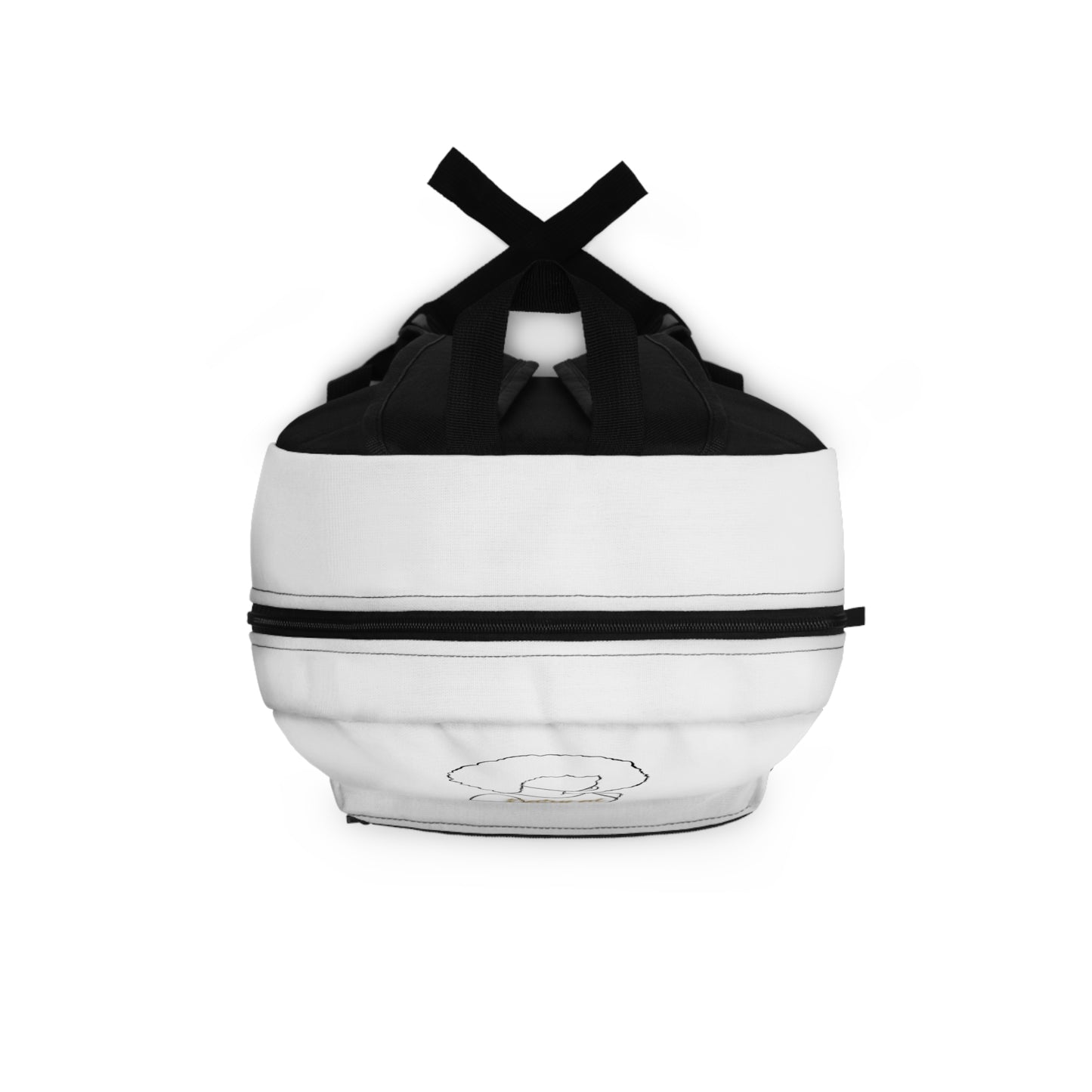 Natural Woman Afro (BL) Backpack WHITE