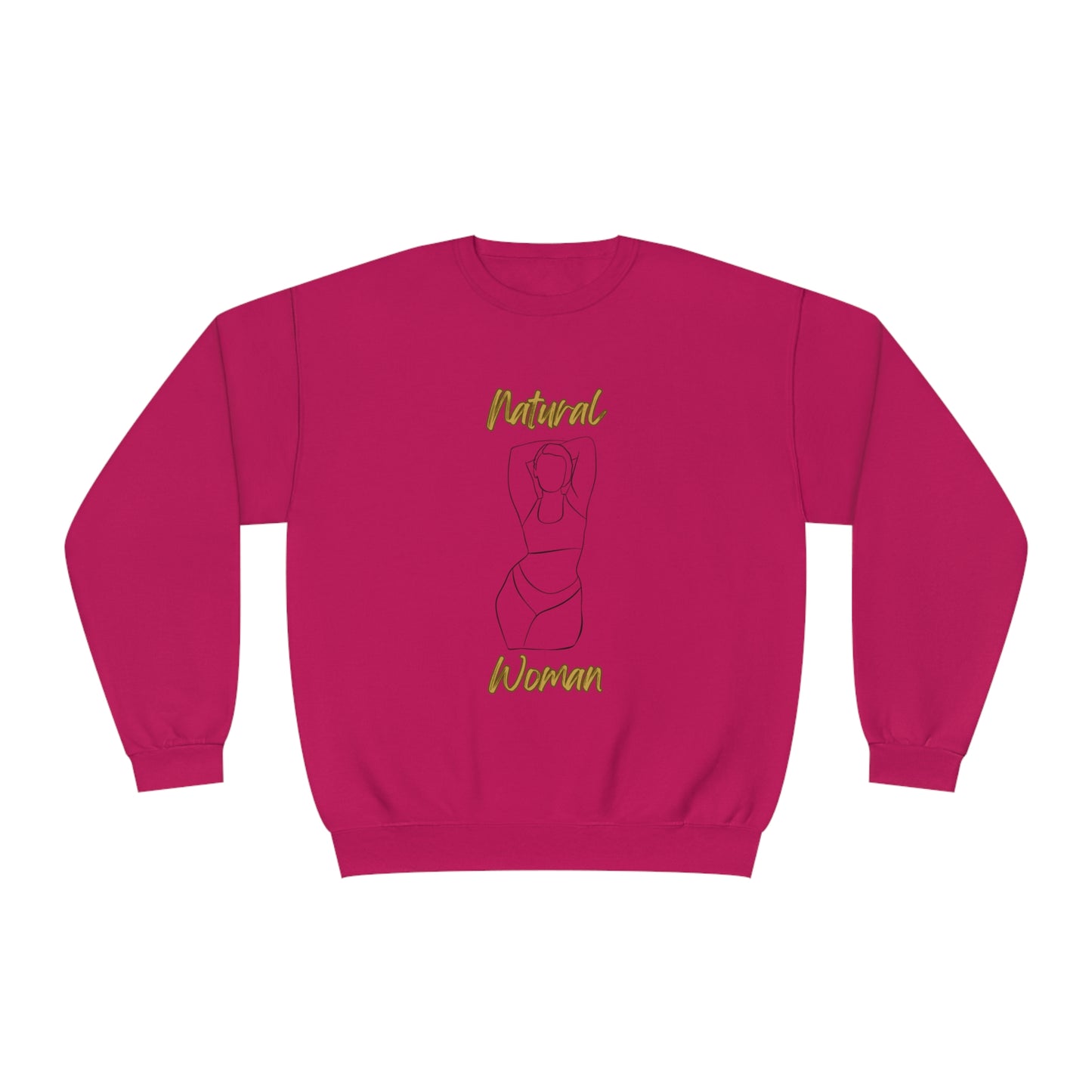 Natural Woman I Love Me (BL) Crewneck Sweatshirt