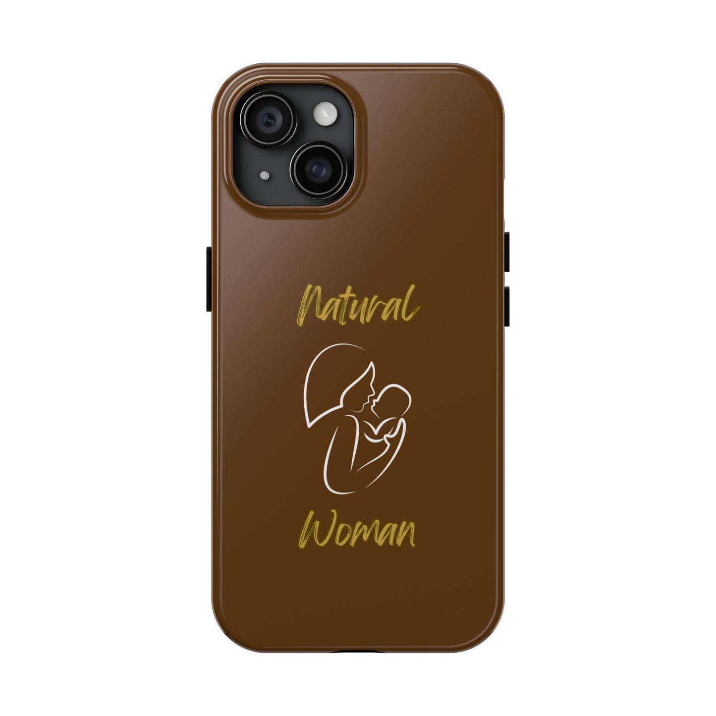 Natural Woman Long Awaited (WL)Tough Phone Cases BROWN
