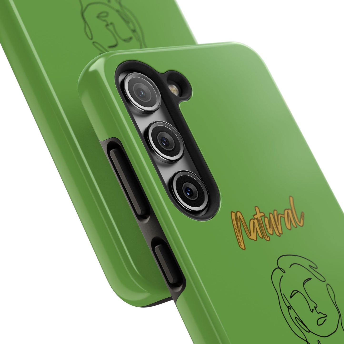 Natural Woman Hello (BL)Tough Phone Cases GREEN