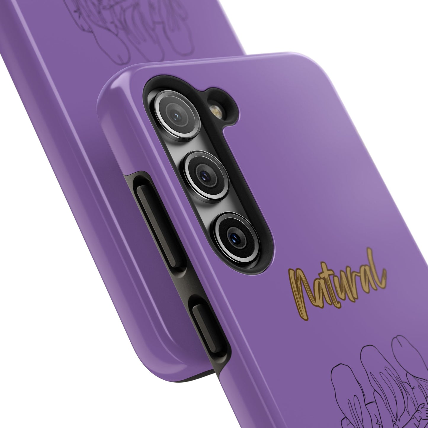 Natural Woman Loving Friends (BL)Tough Phone Cases LIGHT PURPLE