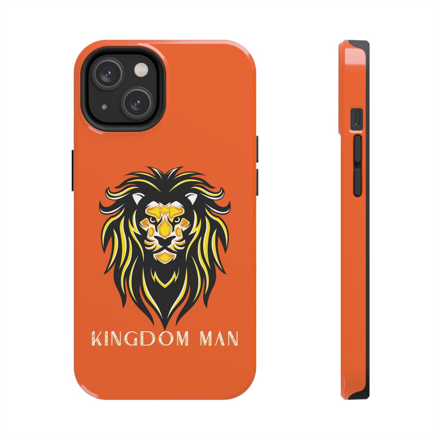 Kingdom Man (White-Gold Label) Tough Phone Case ORANGE