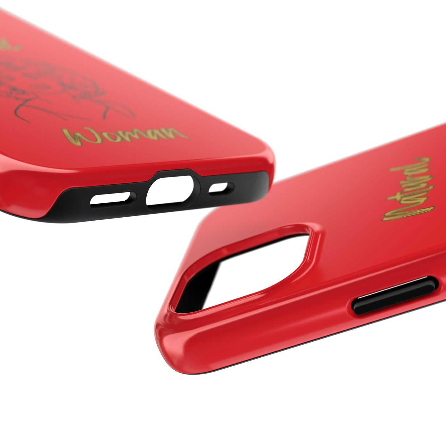 Natural Woman All About Me (BL)Tough Phone Cases RED
