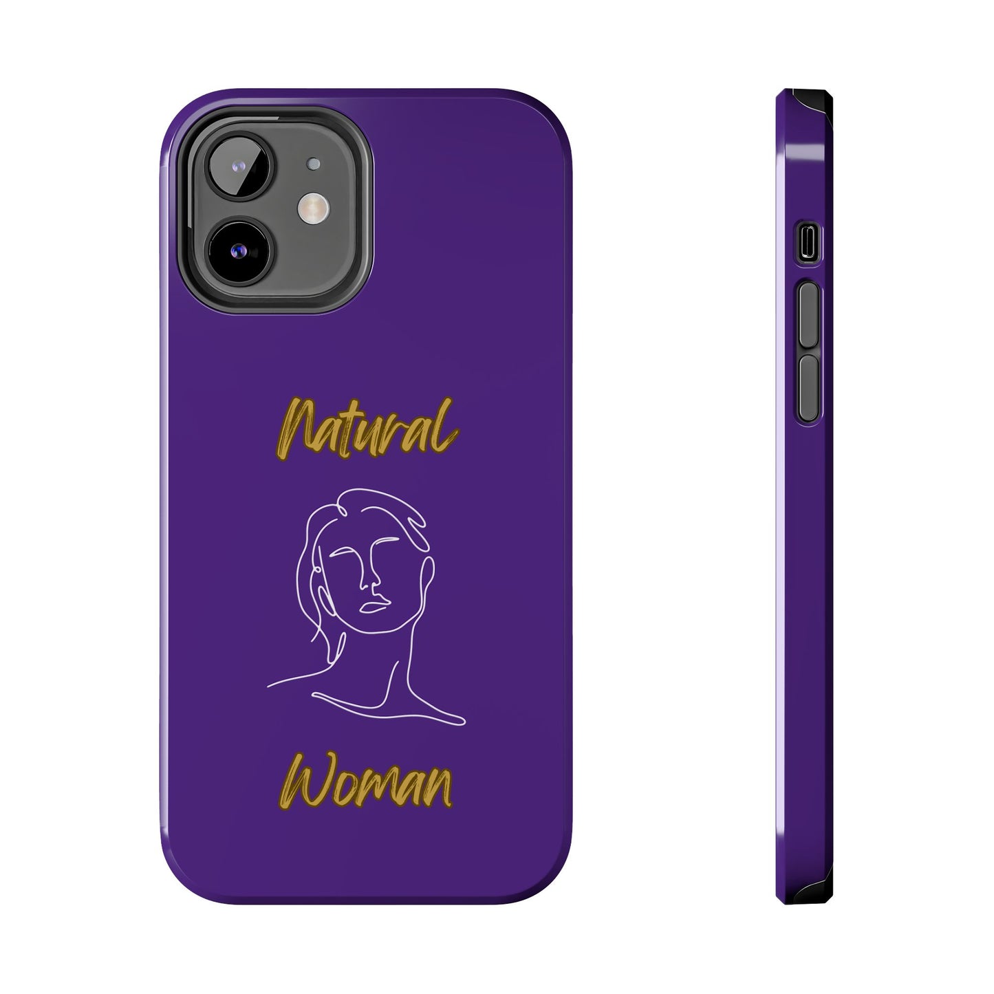 Natural Woman Hello (WL)Tough Phone Cases PURPLE