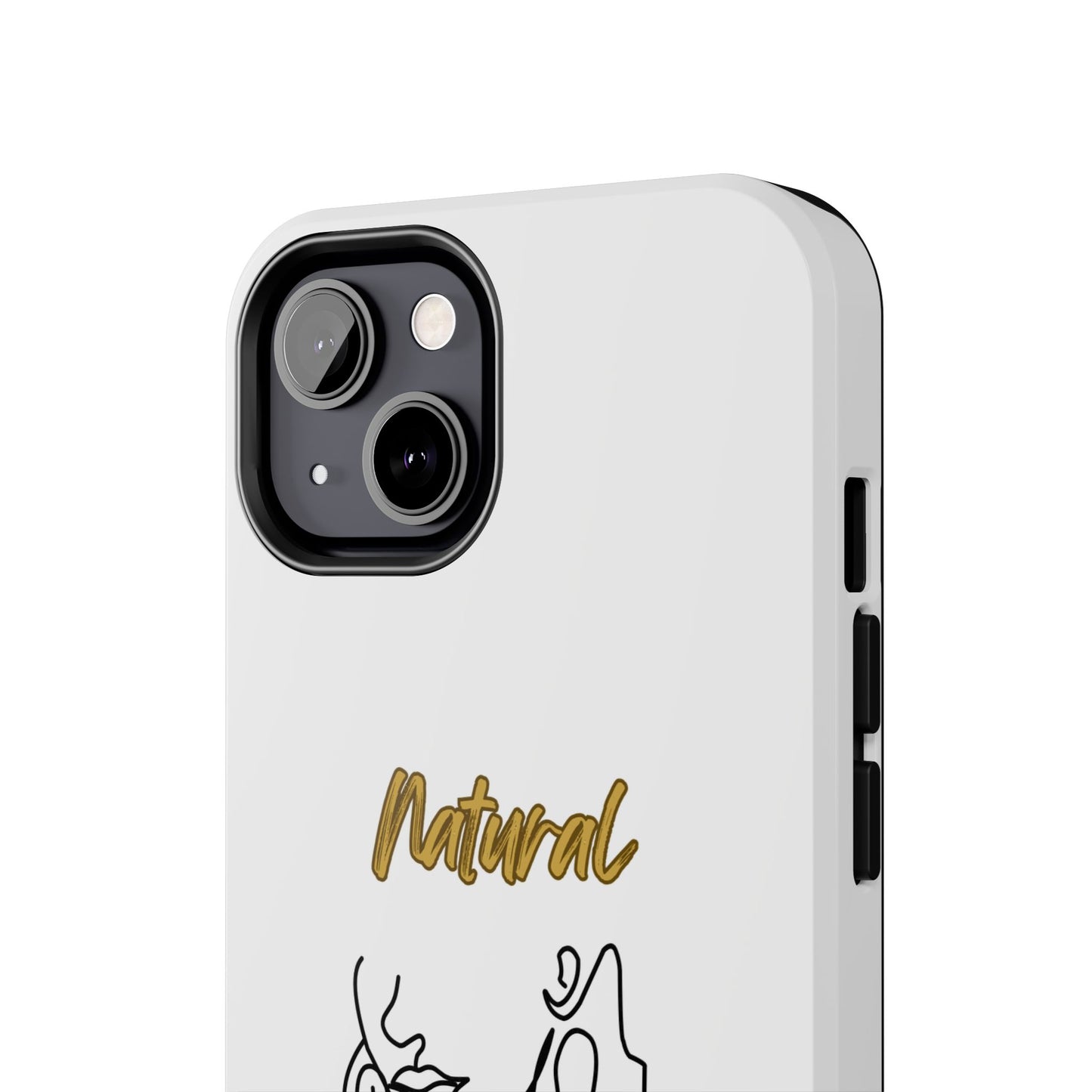 Natural Woman Lips (BL)Tough Phone Cases WHITE