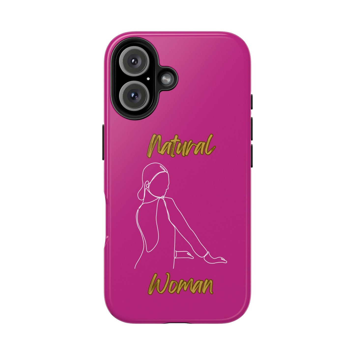 Natural Woman Hands Free (WL)Tough Phone Cases PINK