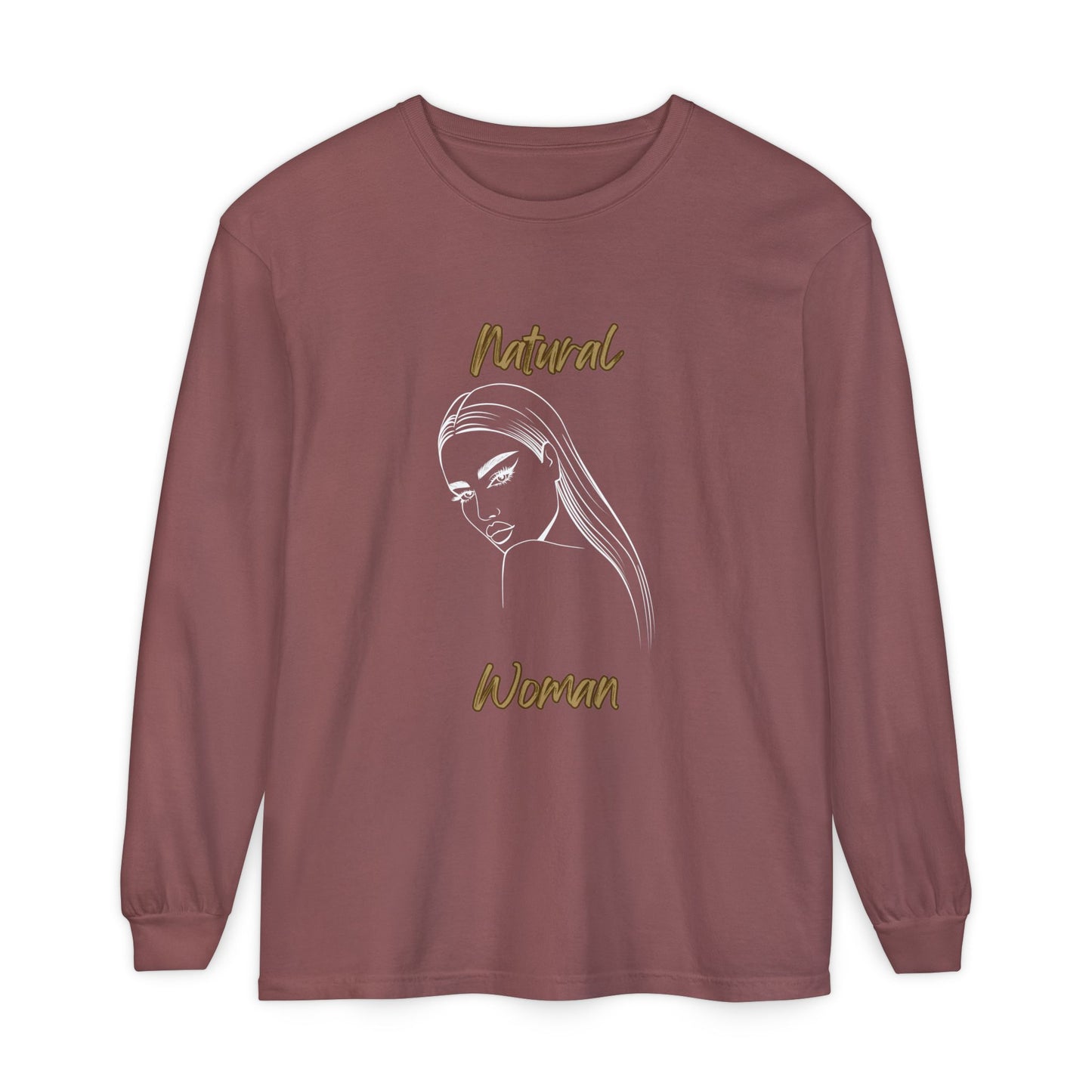 Natural Woman The Stare (WL) Long Sleeve T-Shirt